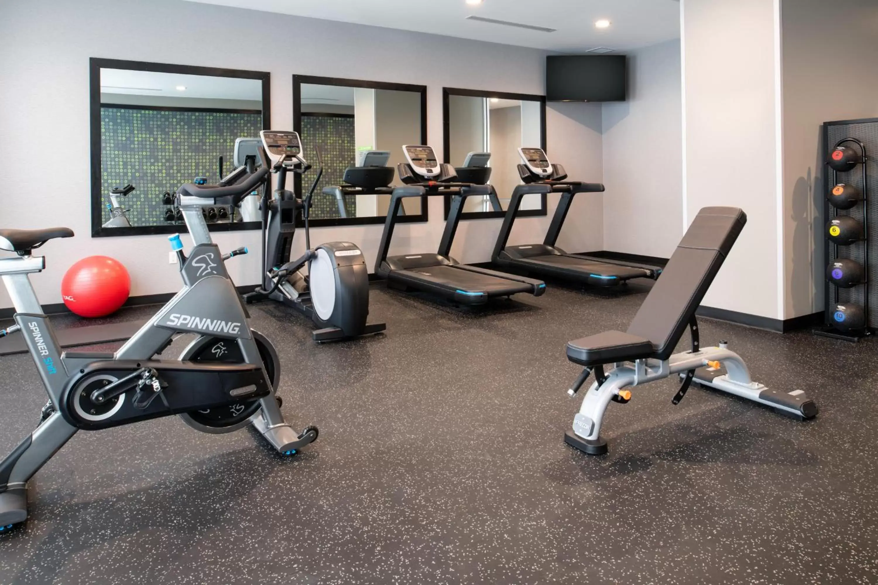 Fitness centre/facilities in La Quinta Inn & Suites by Wyndham Spokane Downtown Fitness centre/facilities in La Quinta Inn & Suites by Wyndham Spokane Downtown