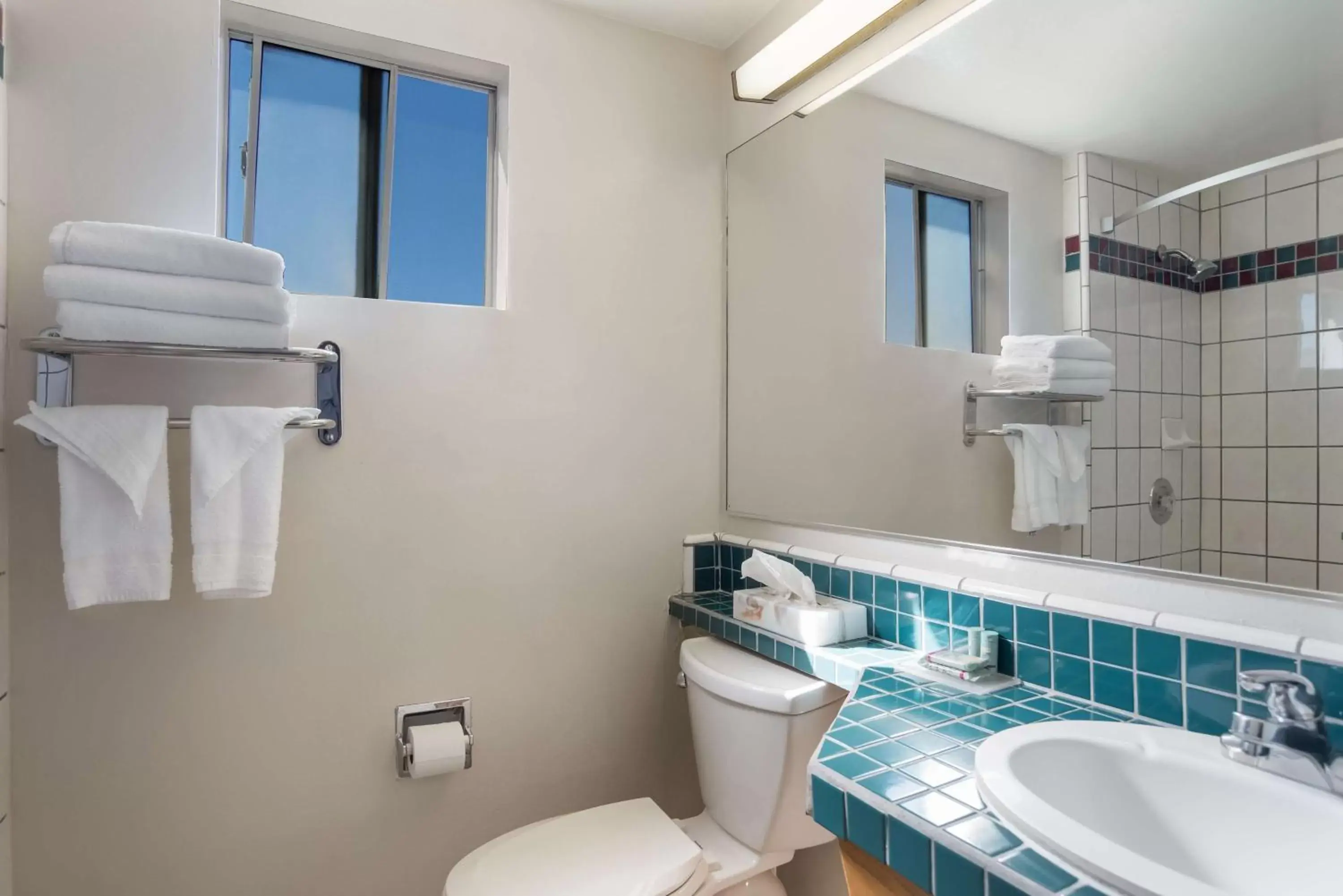 Bathroom in SureStay Hotel by Best Western San Rafael