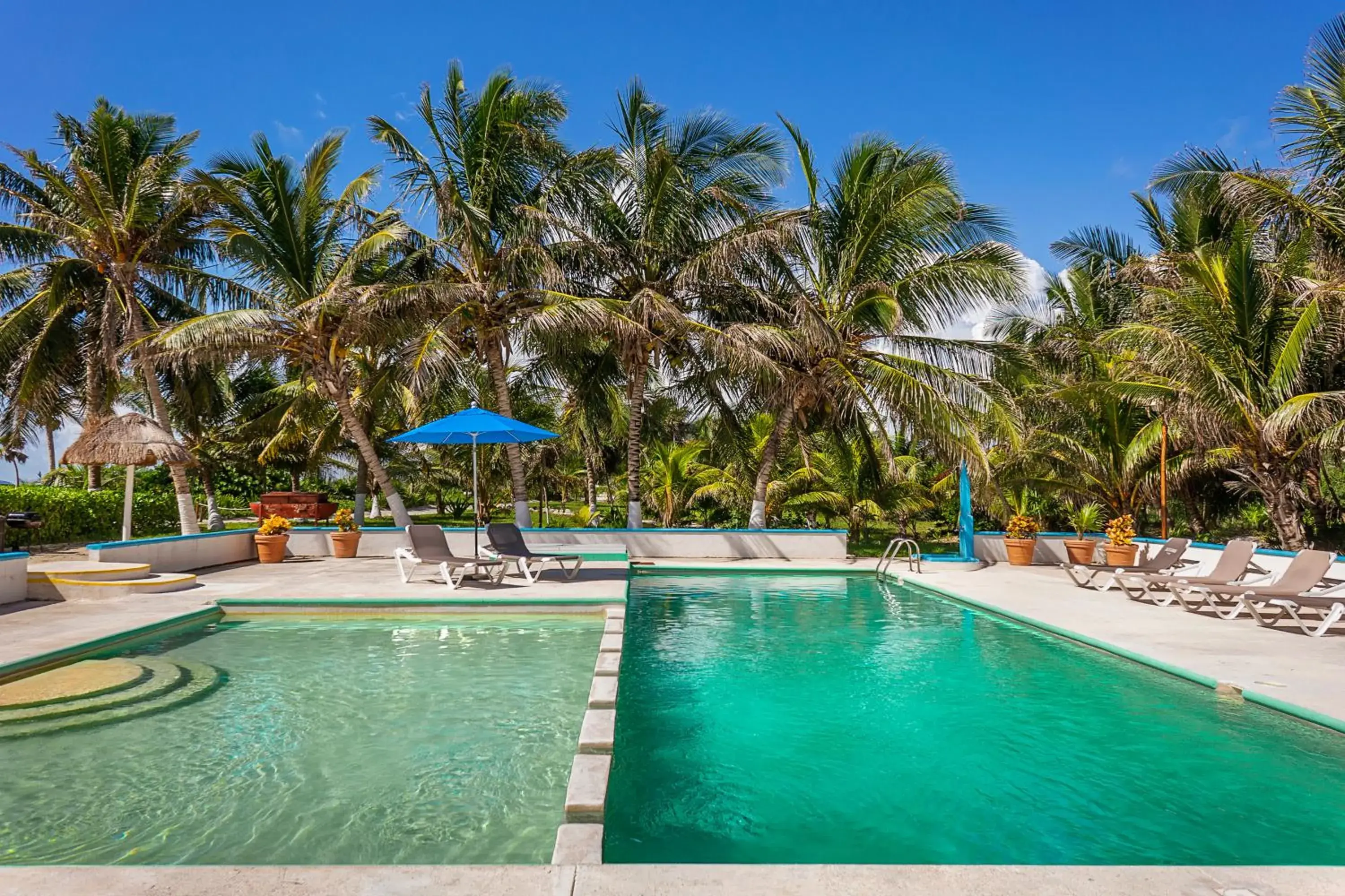 Swimming Pool in Caleta Tankah