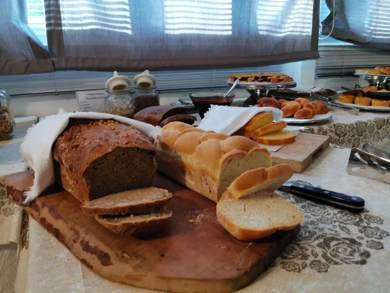 Continental breakfast in Hotel Stella D'Oro