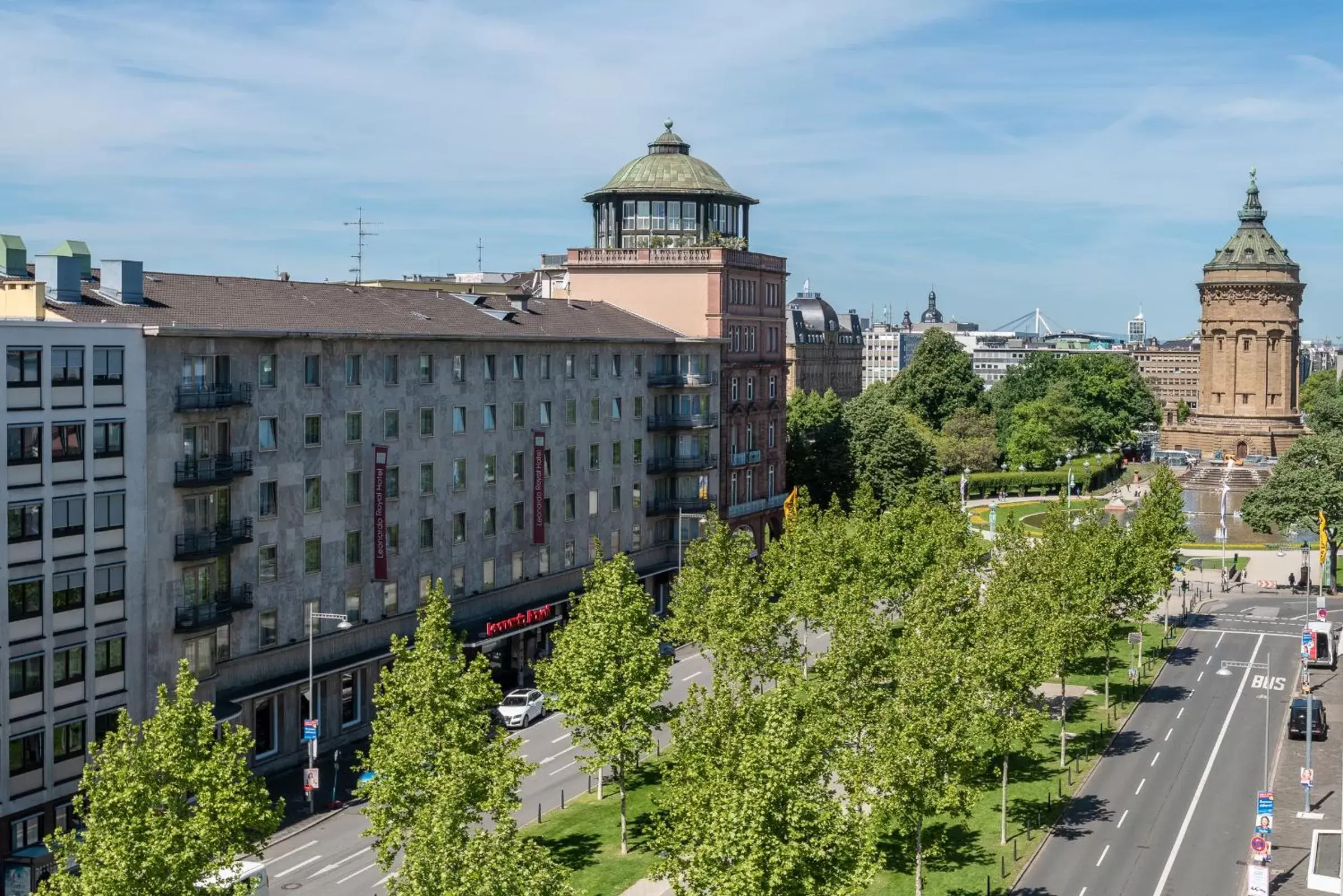 Property building in Leonardo Royal Hotel Mannheim