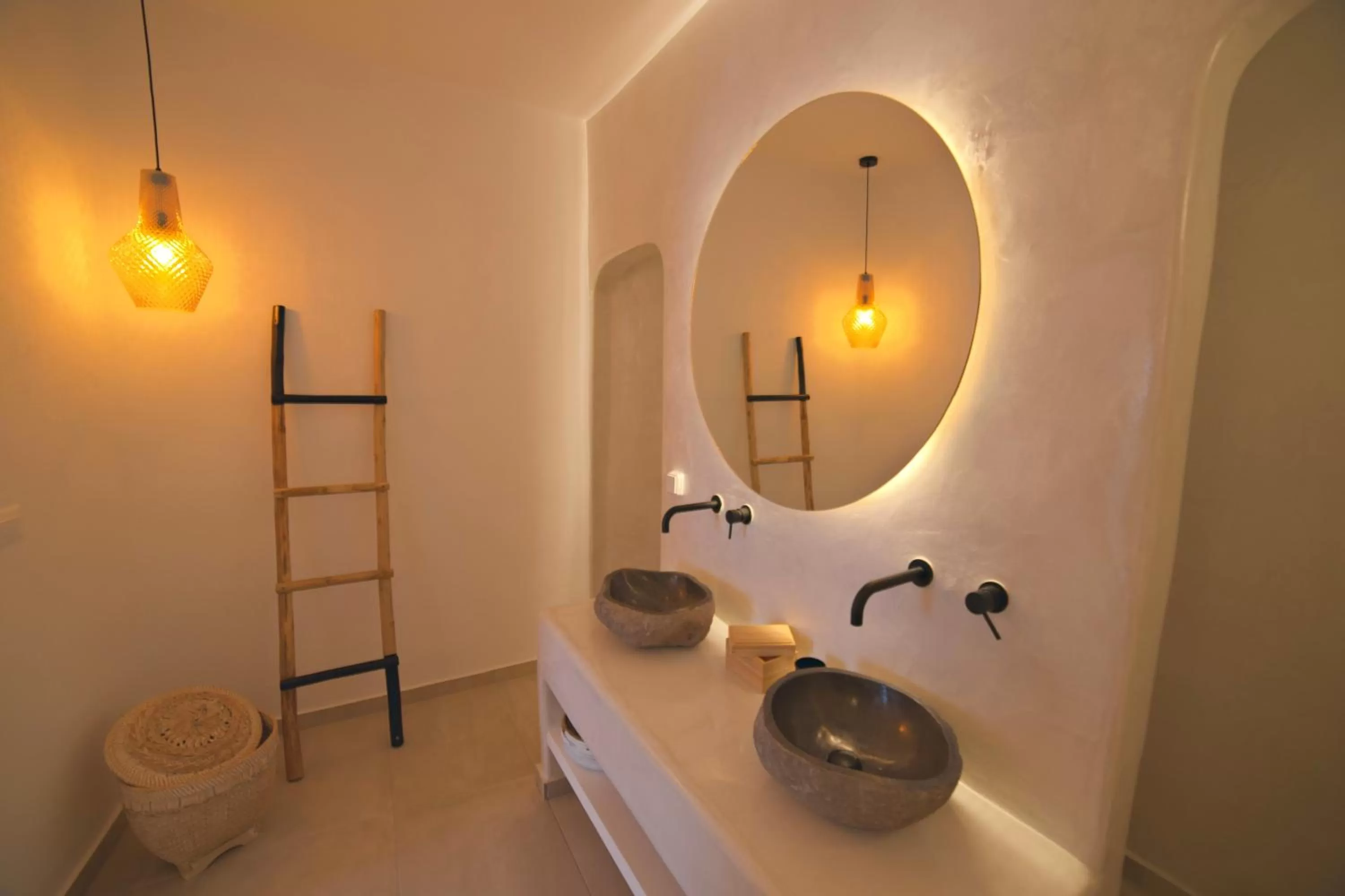 Bathroom in Eternity Suites Santorini