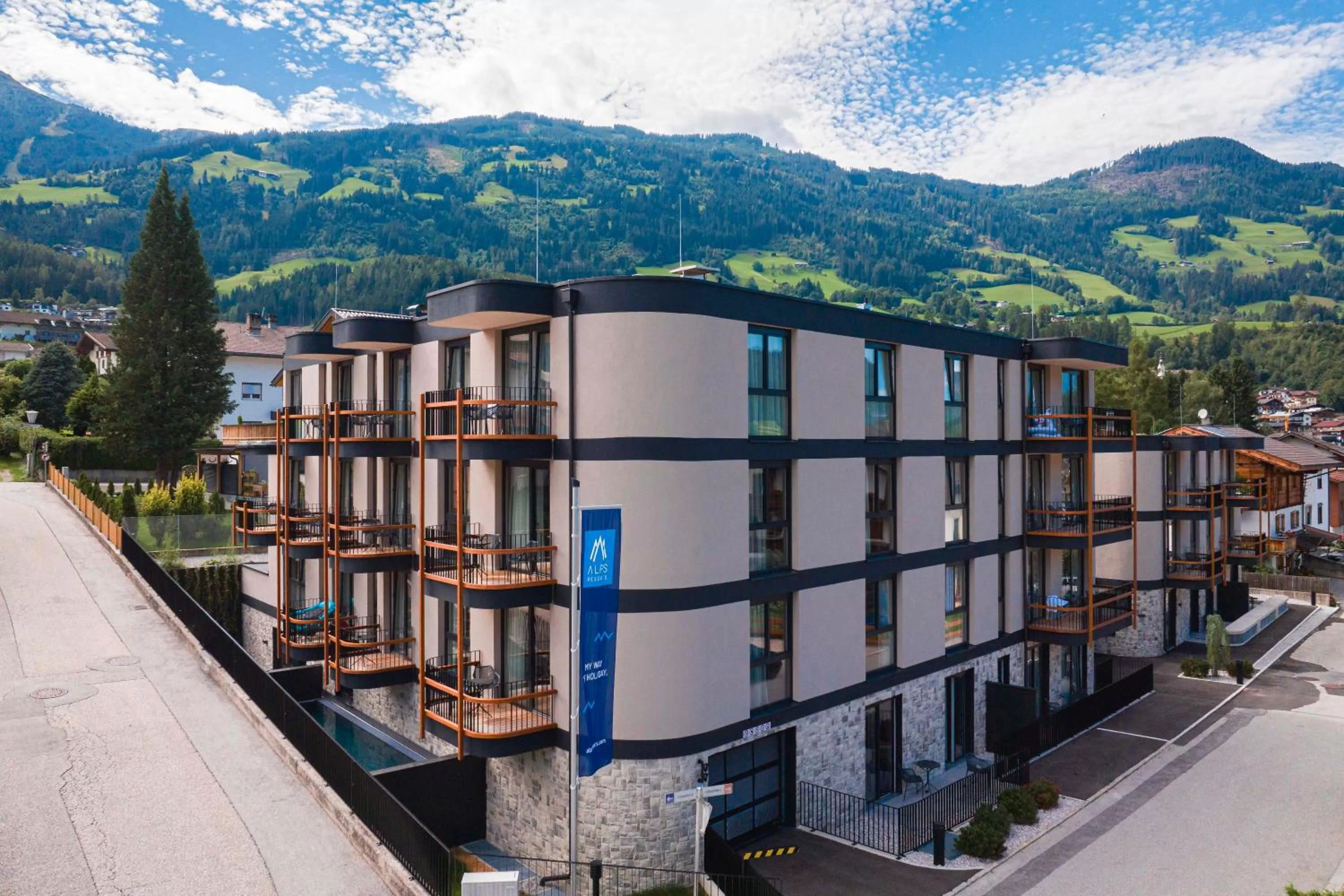 Property building in Zillertal Suites Fügen by ALPS RESORTS