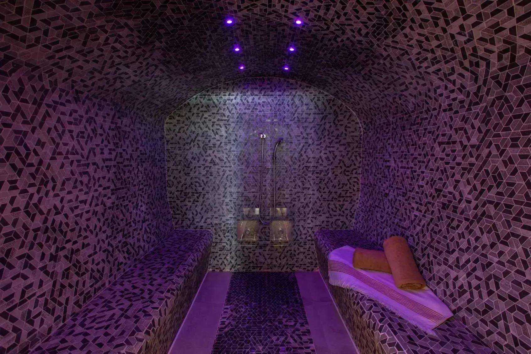 Steam room, Spa/Wellness in Le Diana Hôtel & Spa NUXE