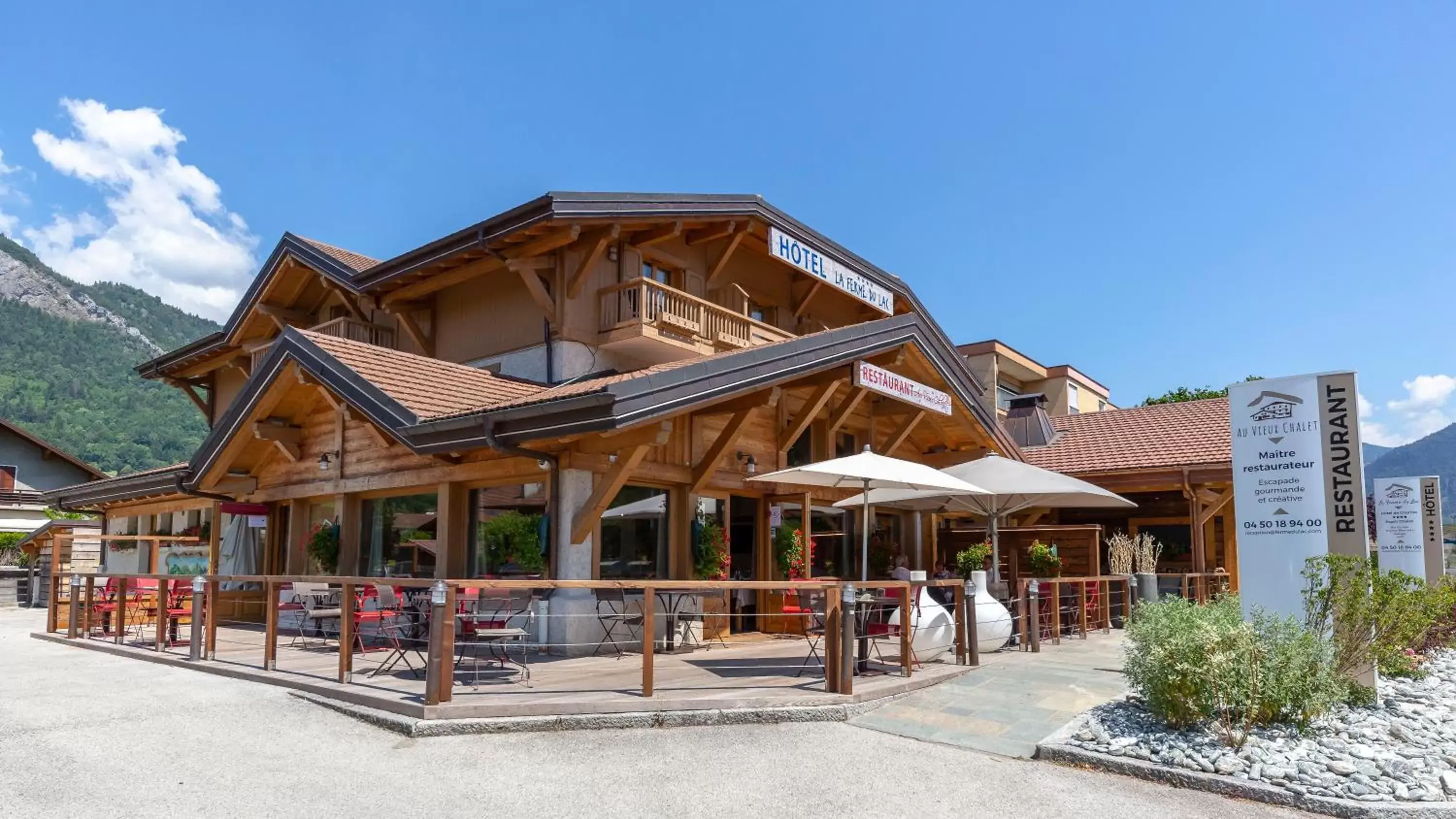 Facade/entrance in La Ferme Du Lac Facade/entrance in La Ferme Du Lac