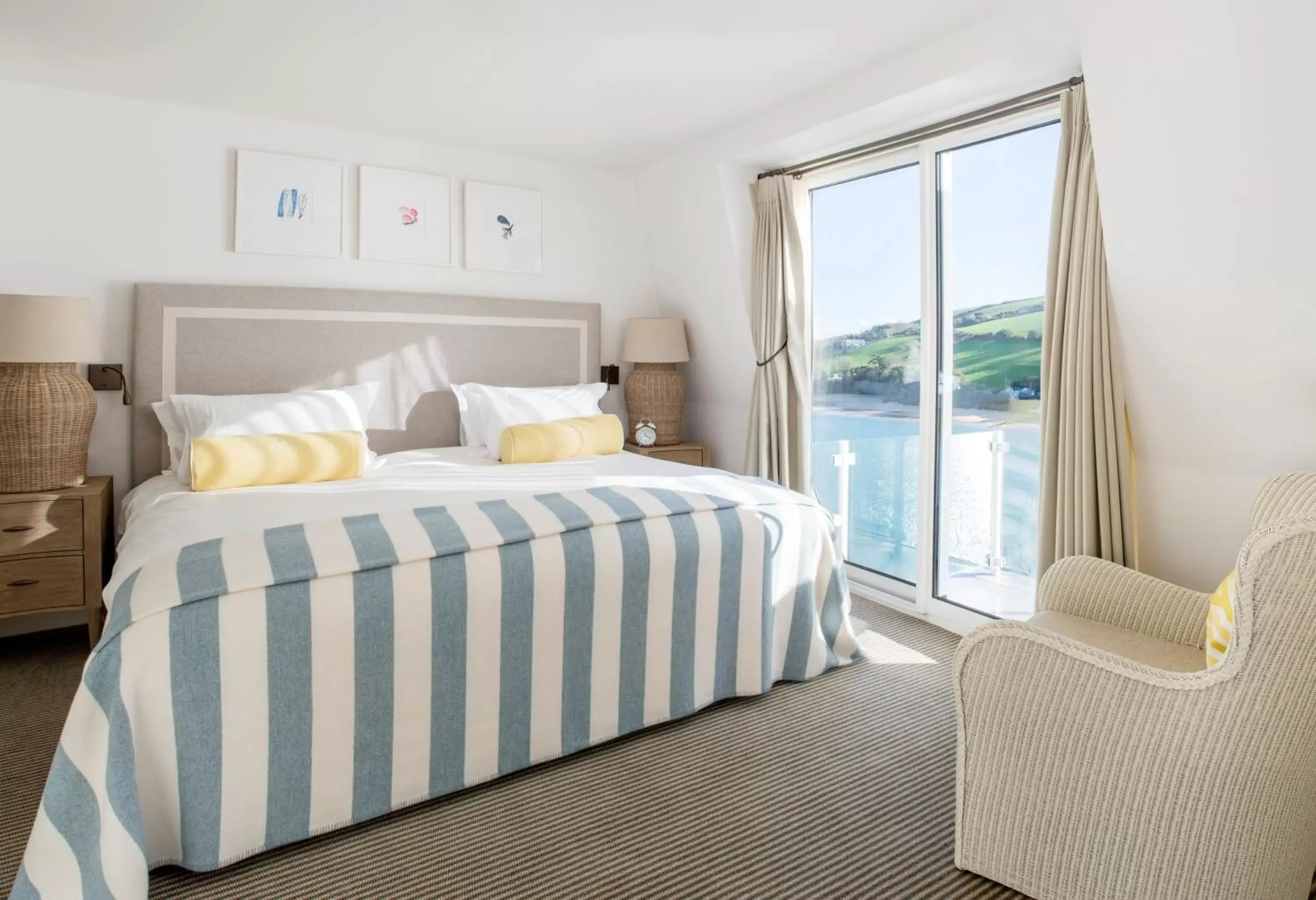 Double room with Estuary View and Balcony in Harbour Hotel Salcombe