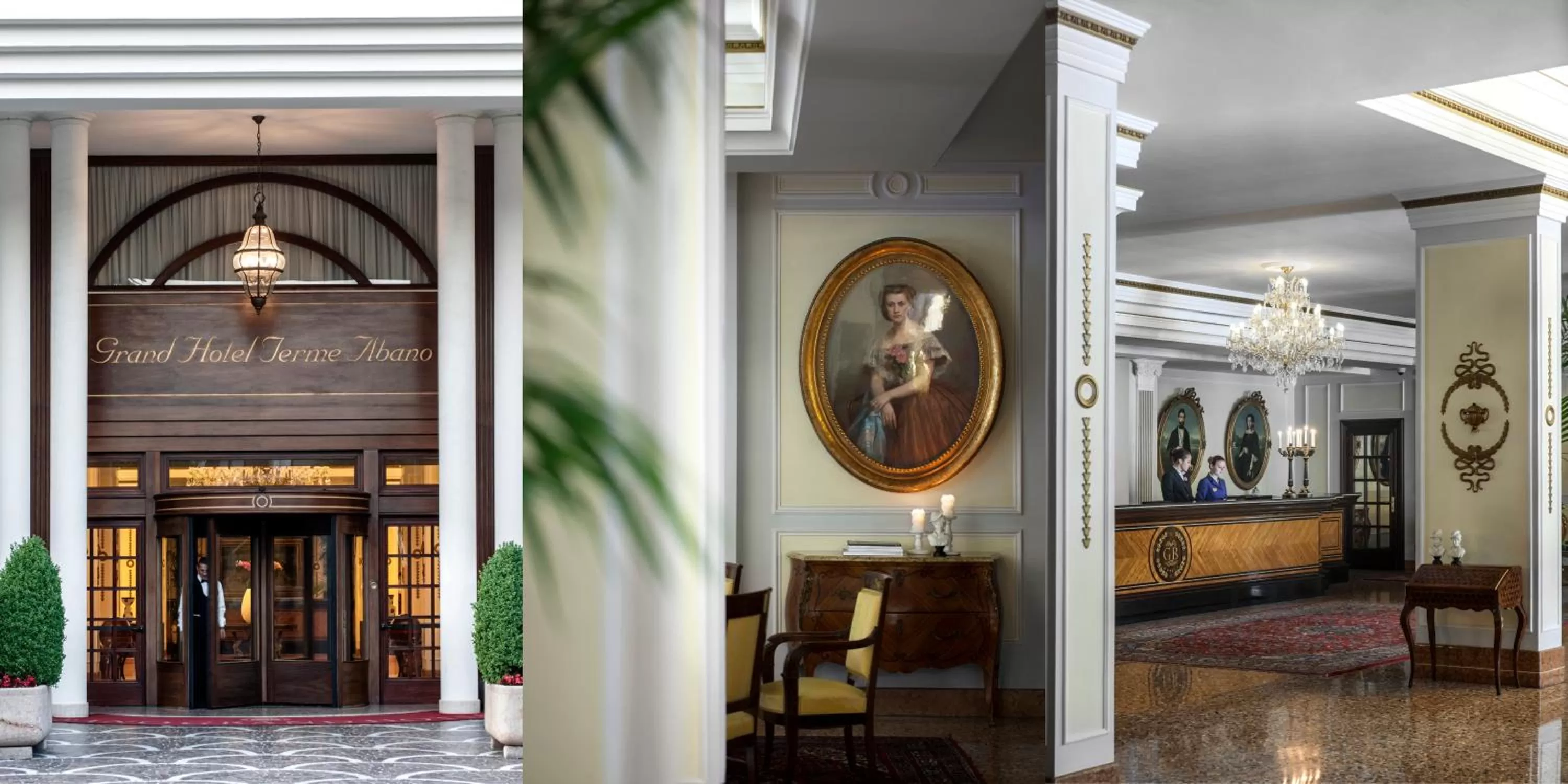 Facade/entrance in Abano Grand Hotel