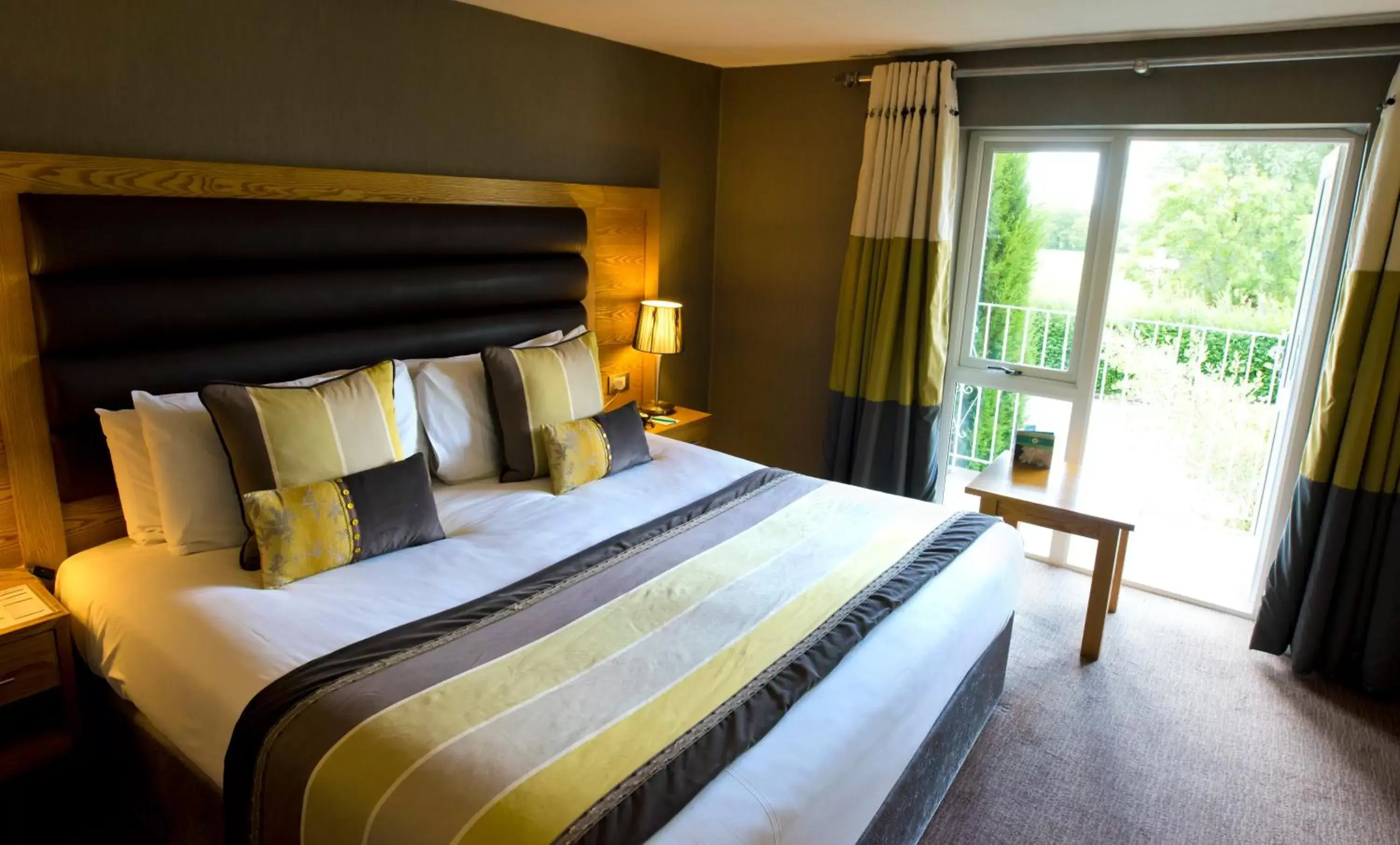 Bed in Thornton Hall Hotel And Spa