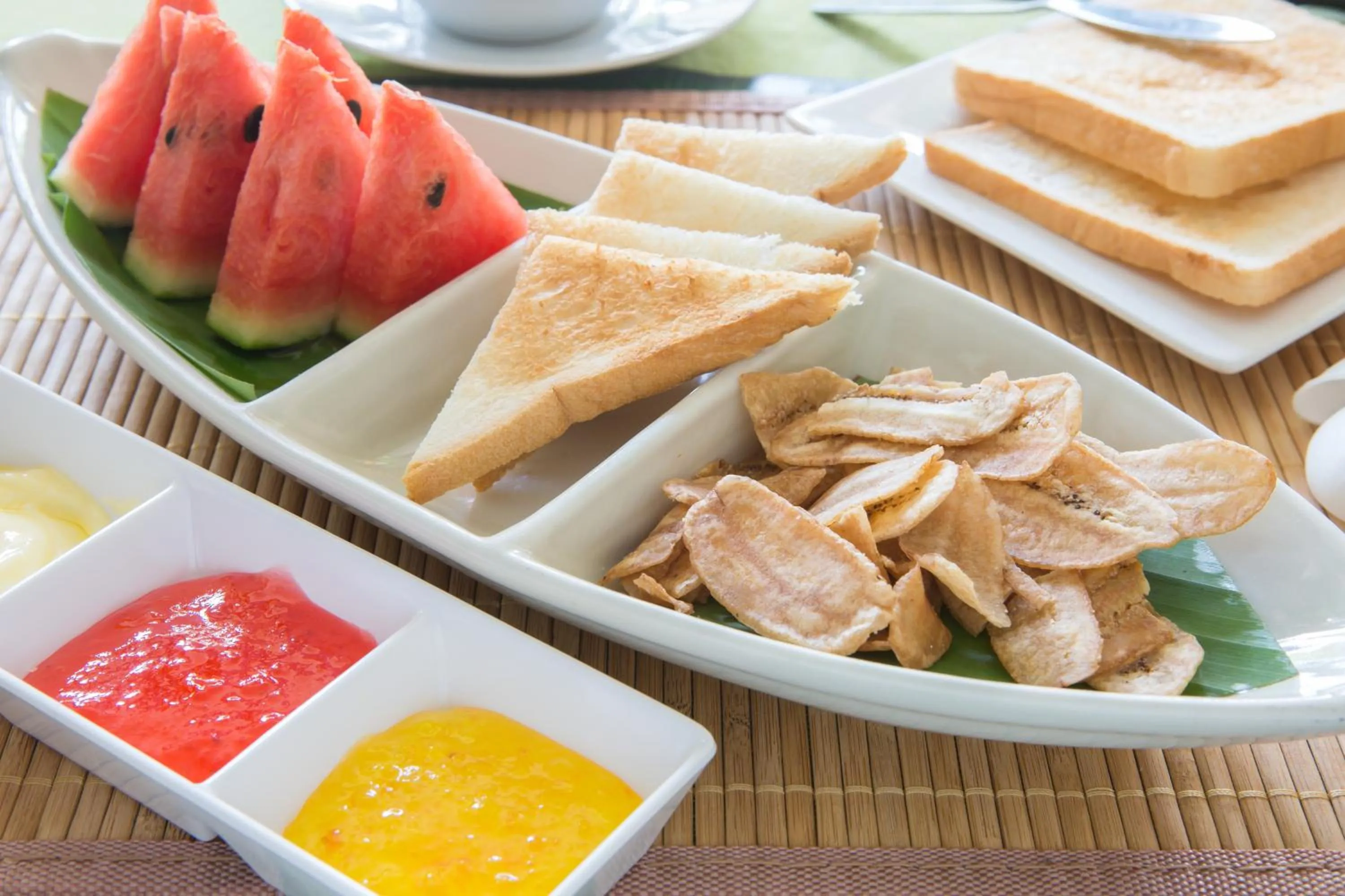 Buffet breakfast in Boonme Heritage