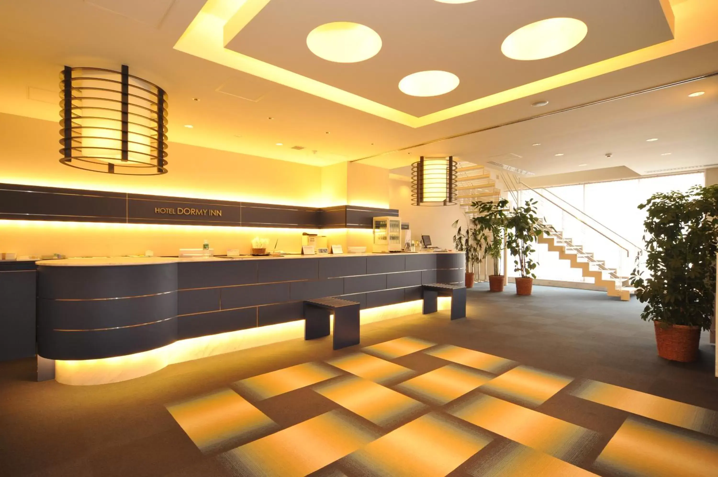 Lobby or reception, Lobby/Reception in Dormy Inn Obihiro
