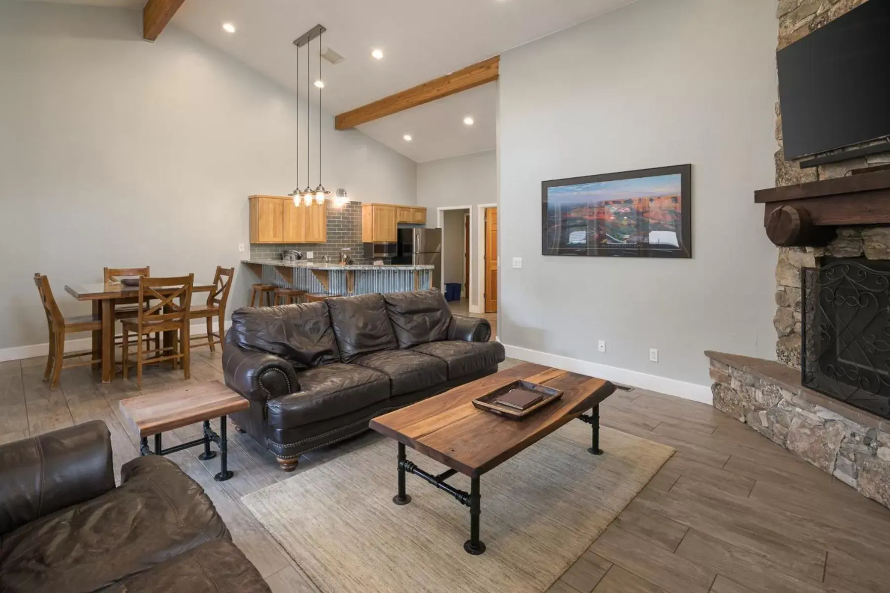 Seating Area in Moab Springs Ranch