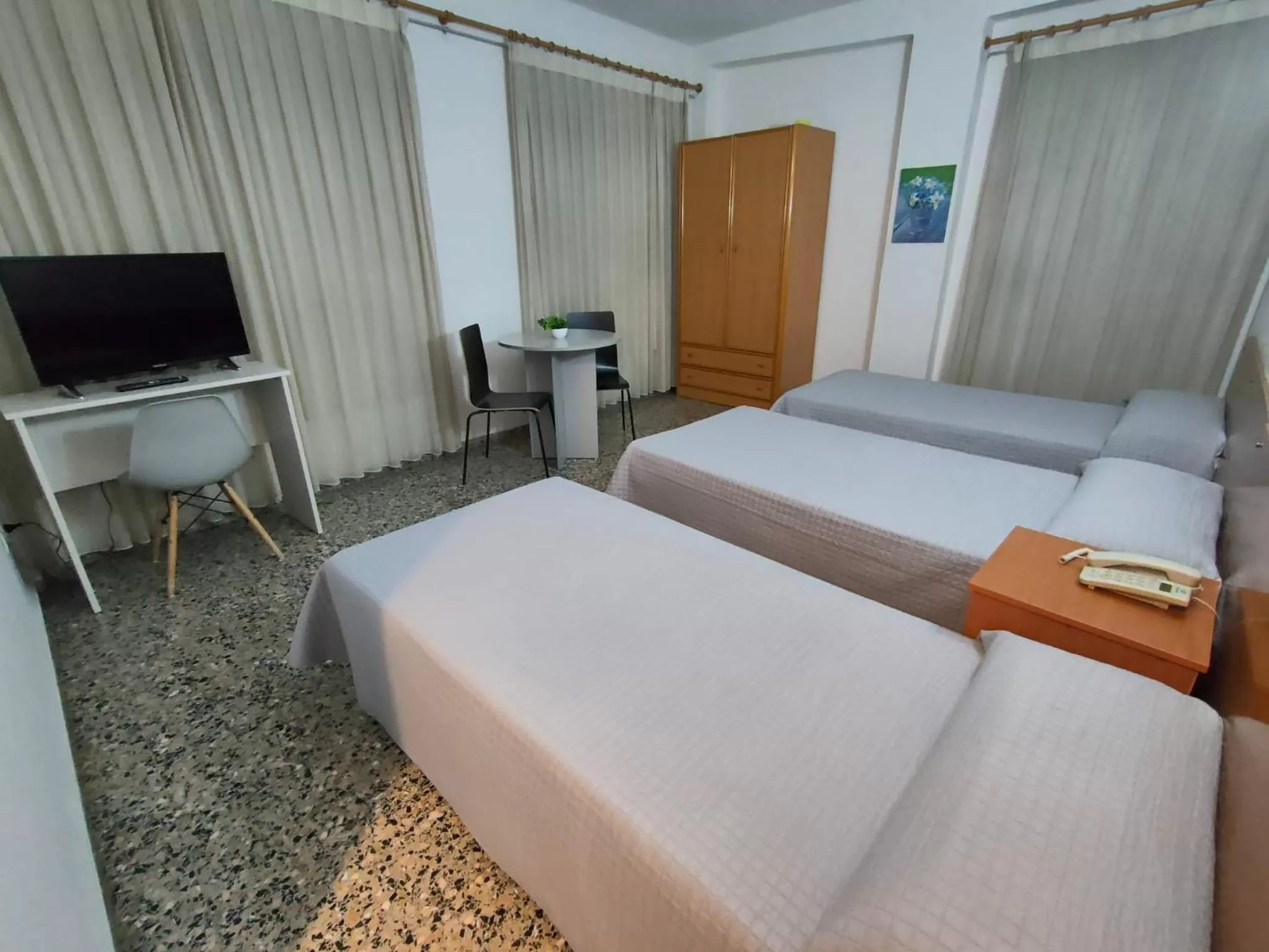 Bed in Hotel Cogullada