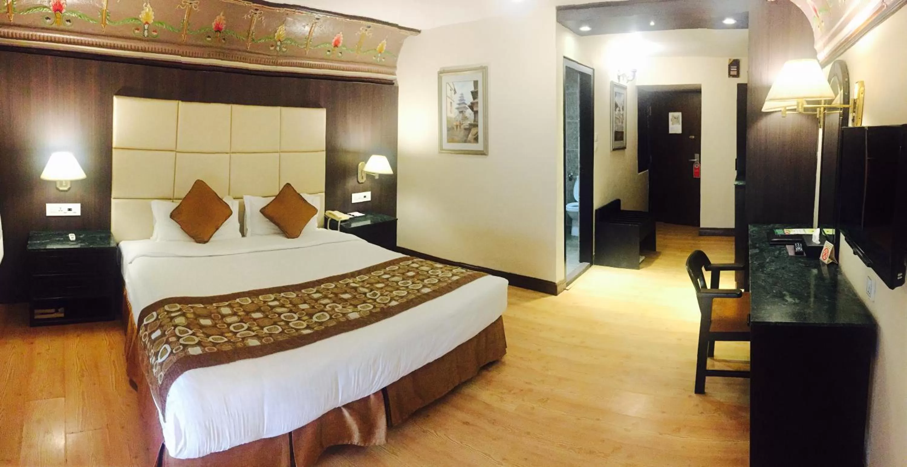 Bedroom, Bed in Hotel Shanker-Palatial Heritage Kathmandu