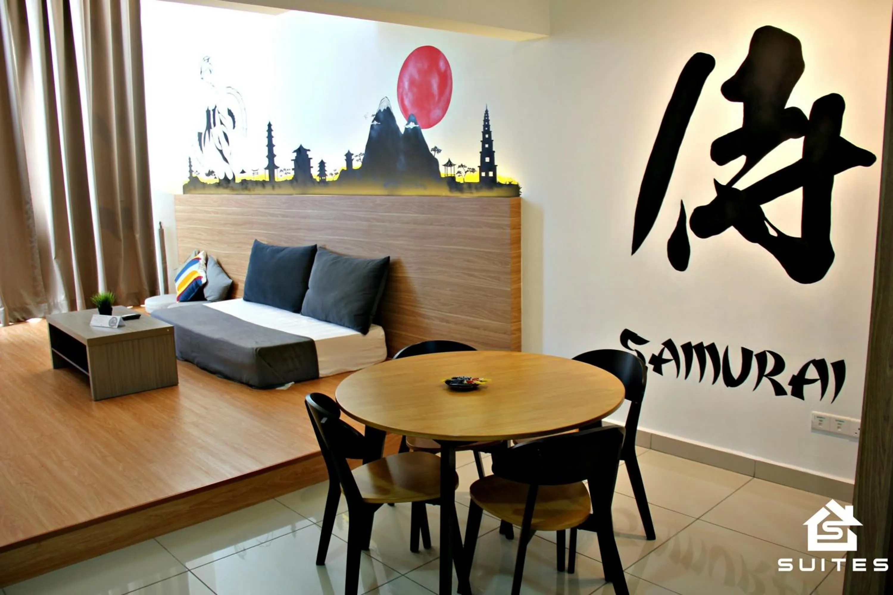 Photo of the whole room in S-Suites@The Scott Garden