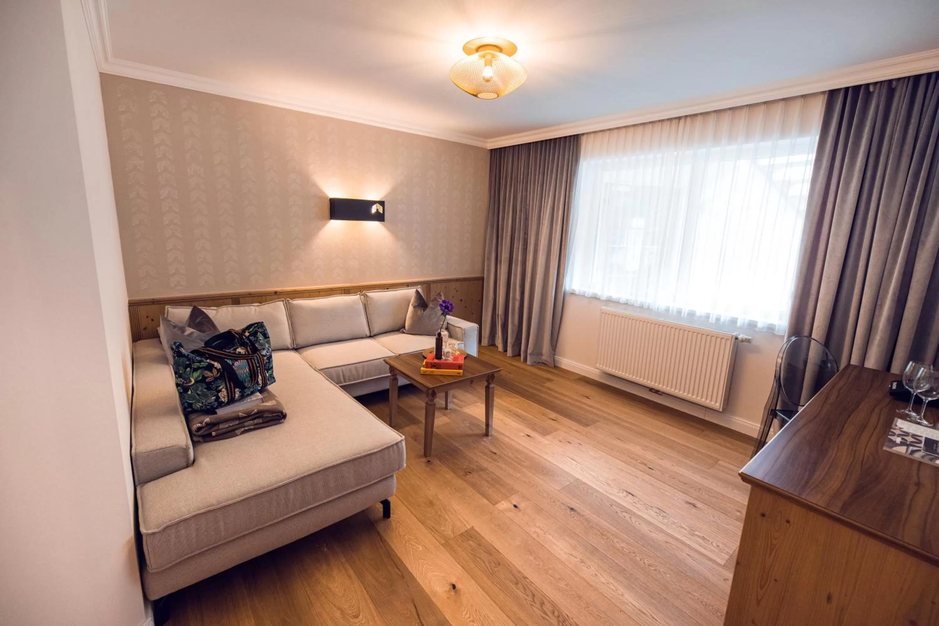 Living room in Alpine Hideaway ZILLERTALERHOF - 4 Sterne Superior