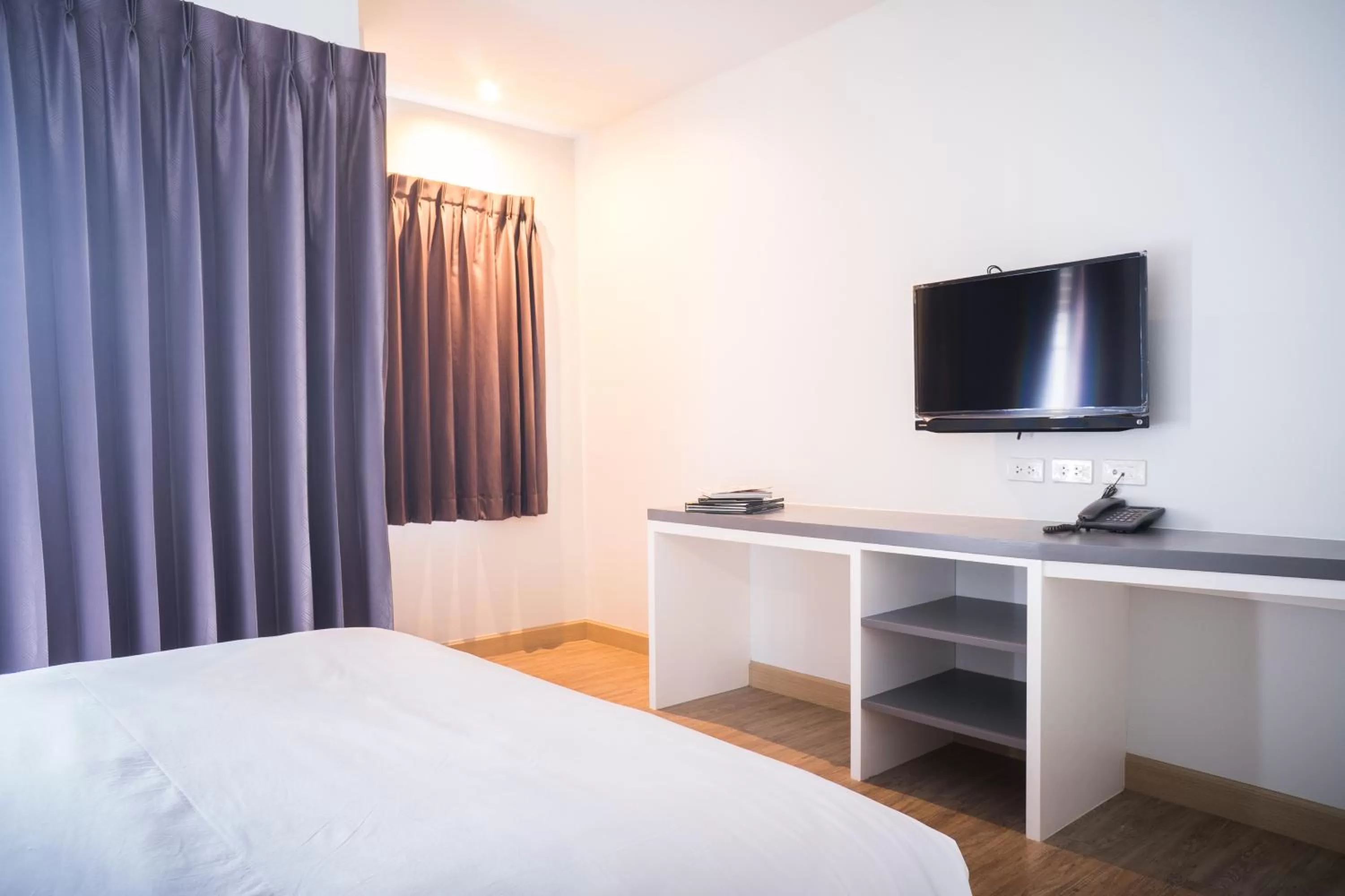 Bed in Vanilla Residence Chiangmai