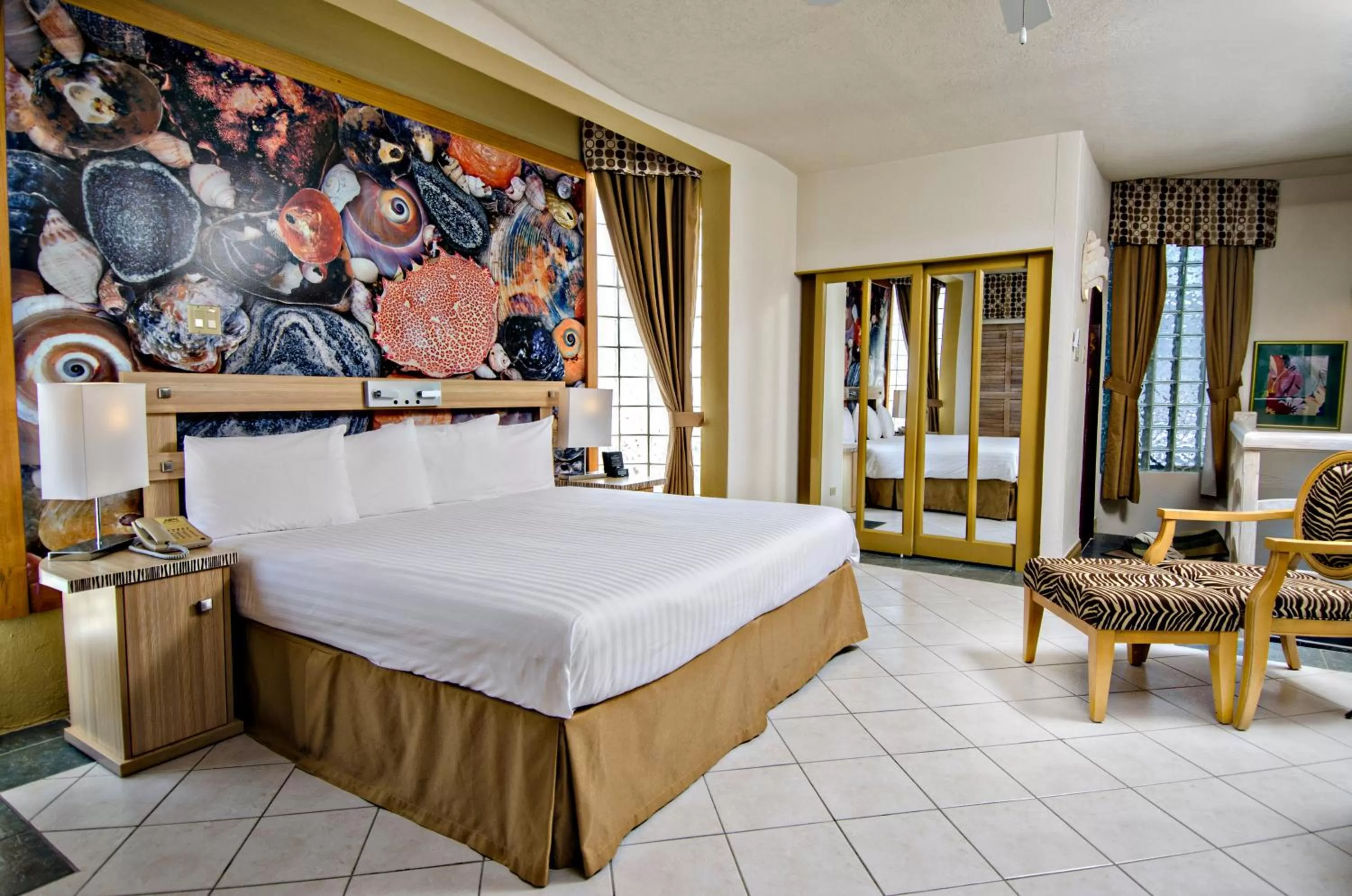 Bed in Accra Beach Hotel & Spa