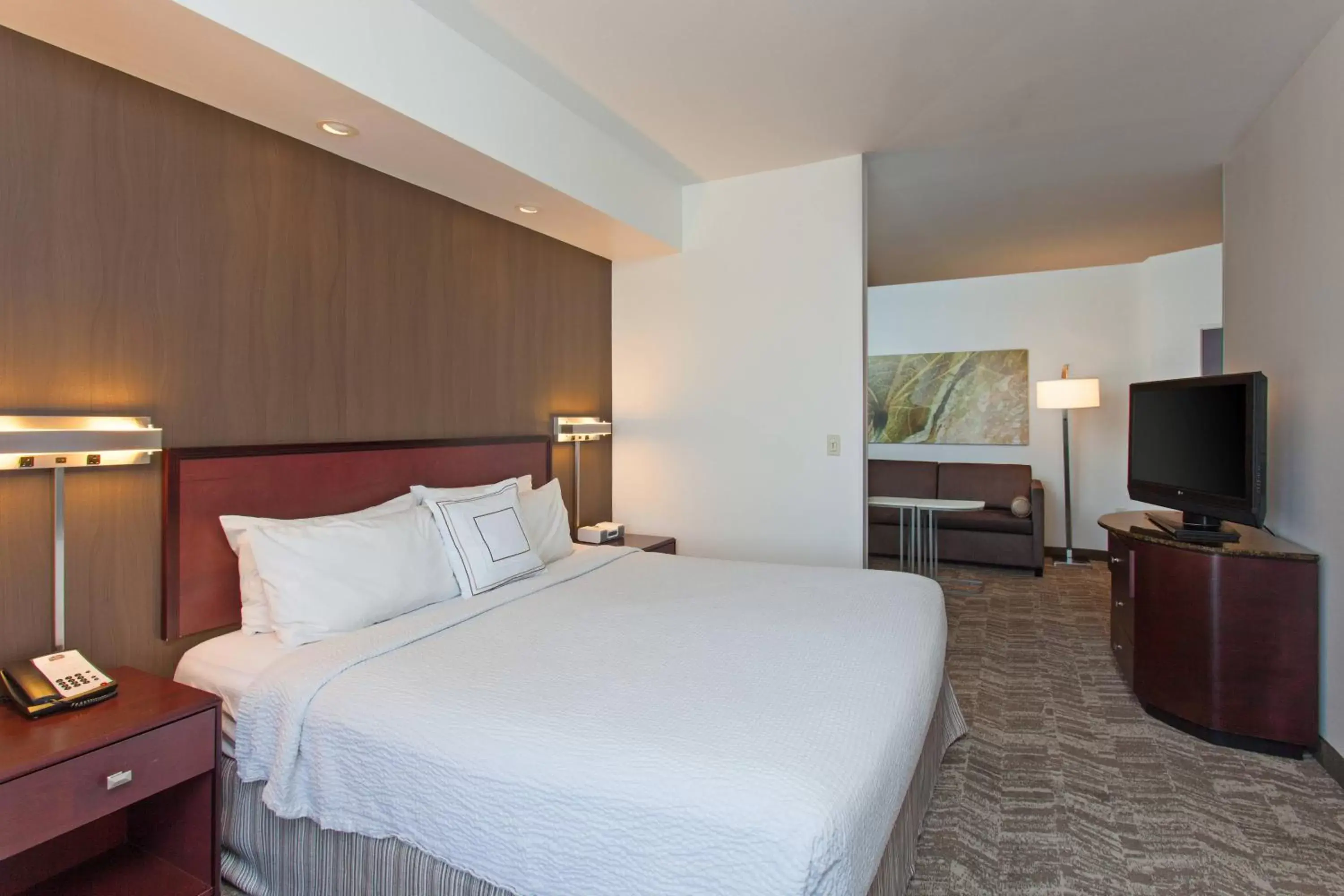 Bedroom, Bed in SpringHill Suites by Marriott El Paso