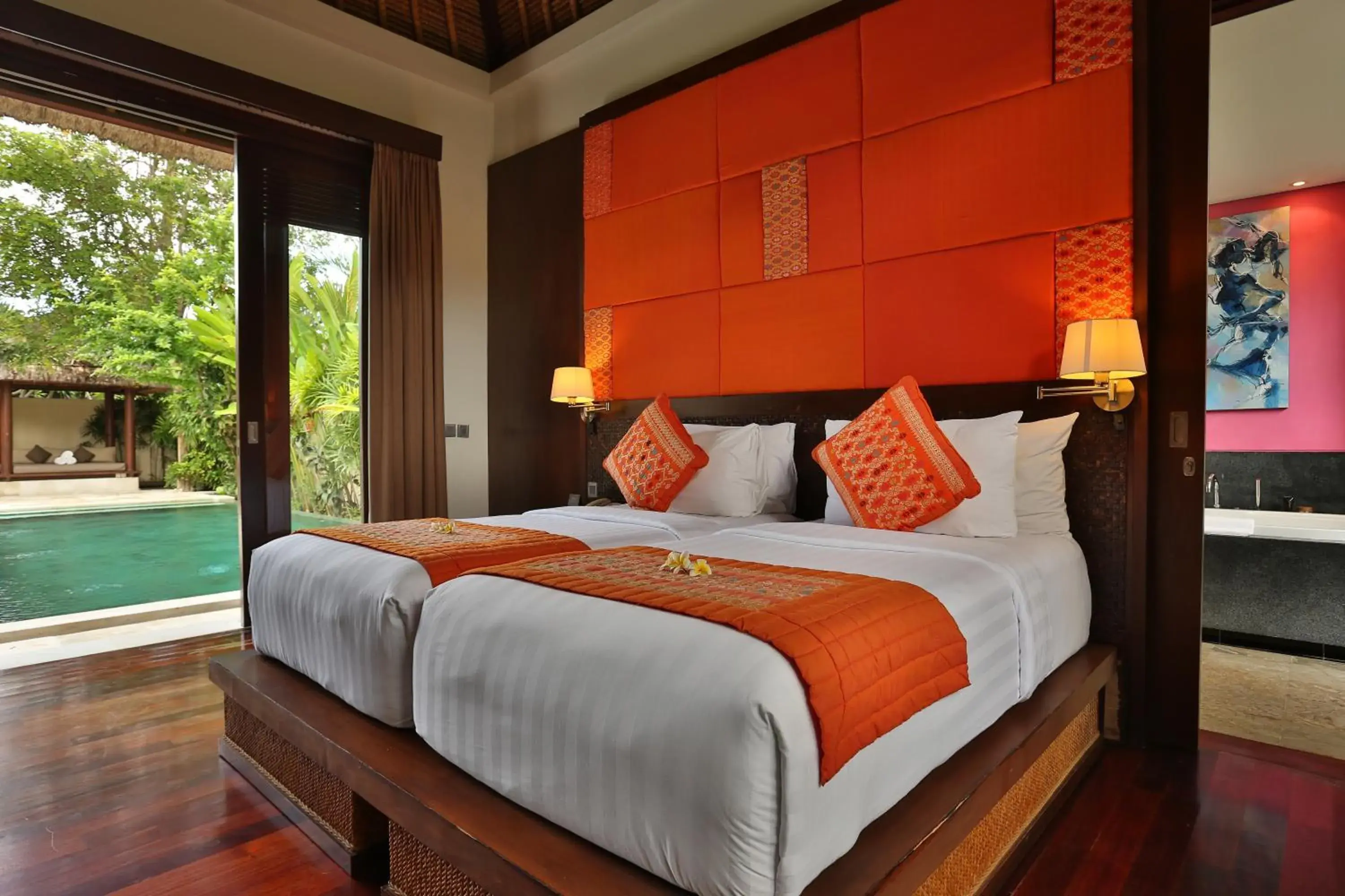 Bedroom, Bed in Mahagiri Villas Sanur