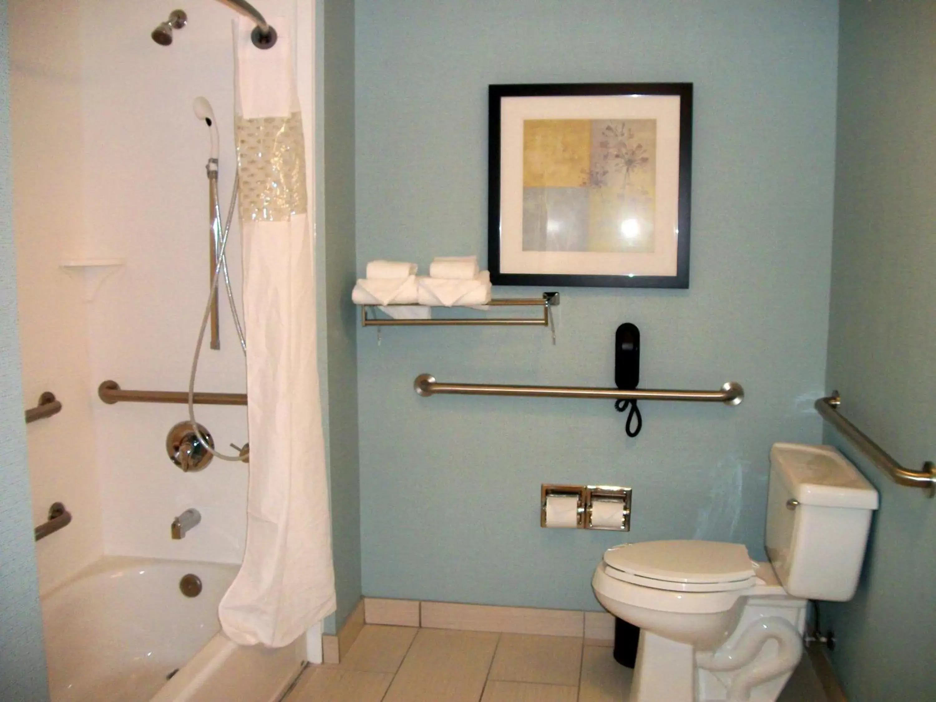 Bathroom in Hampton Inn & Suites Manteca