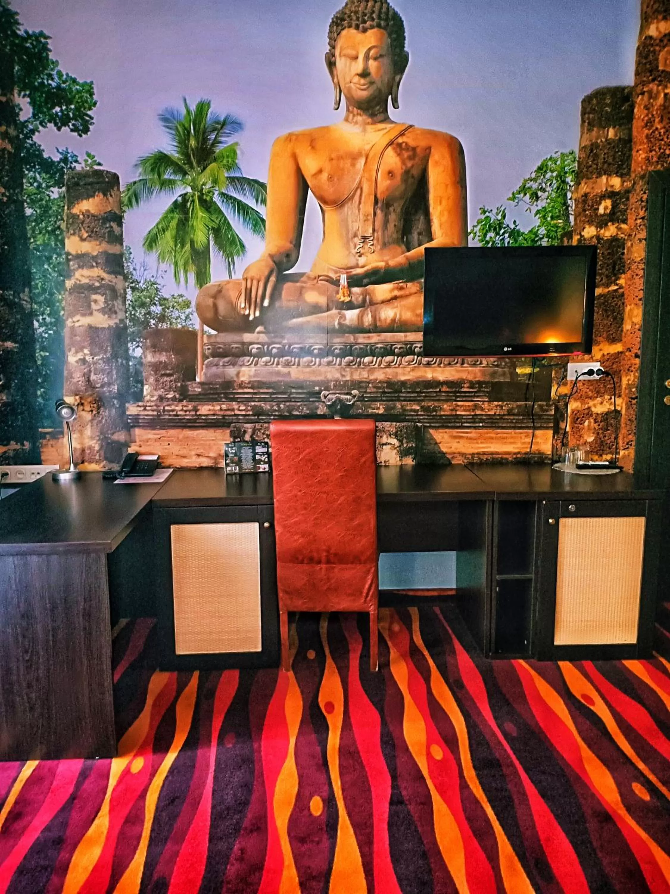 Bed in Sapar Standart Hotel