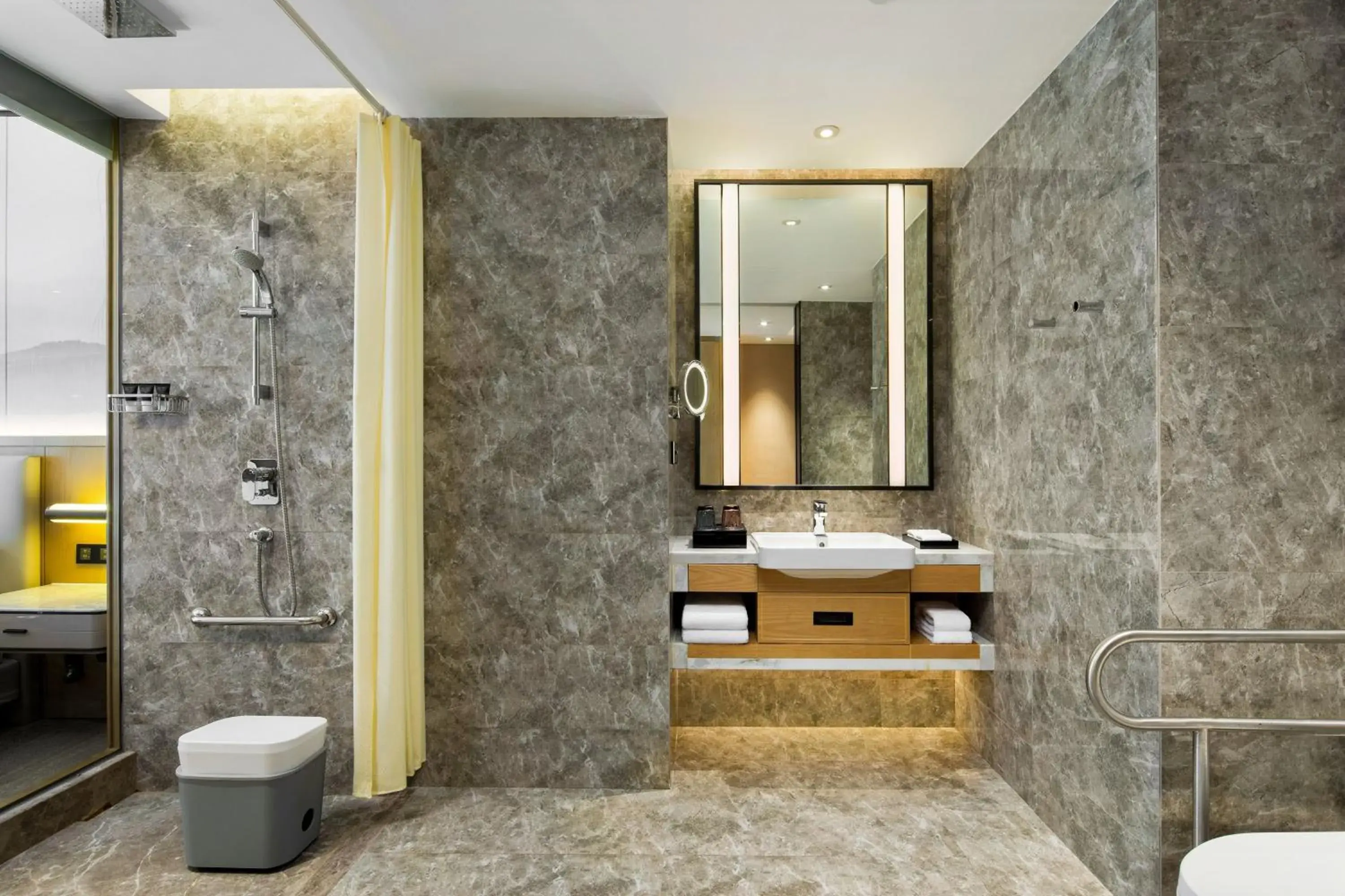 Bathroom in Four Points by Sheraton Changsha, Meixi Lake