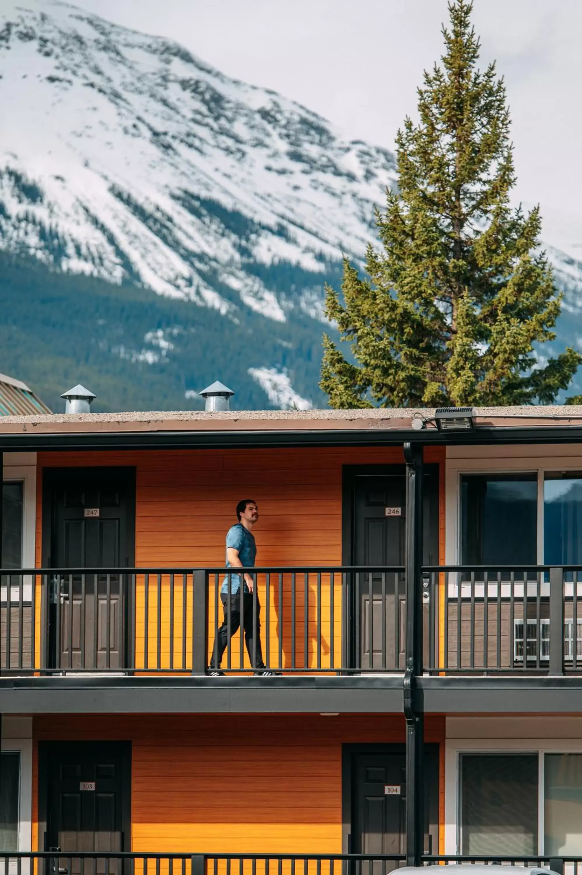 Balcony/Terrace in Mount Robson Inn