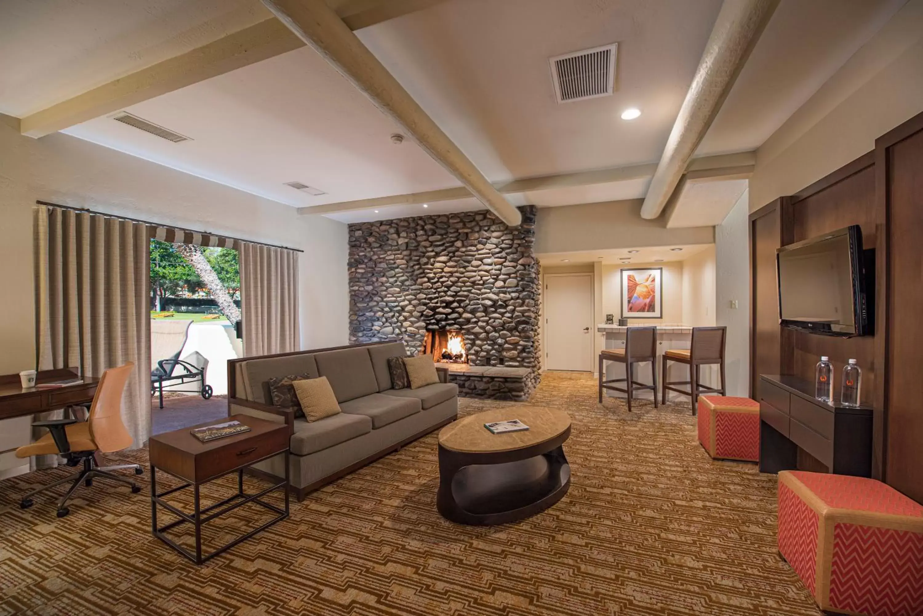 Living room, Seating Area in The Wigwam