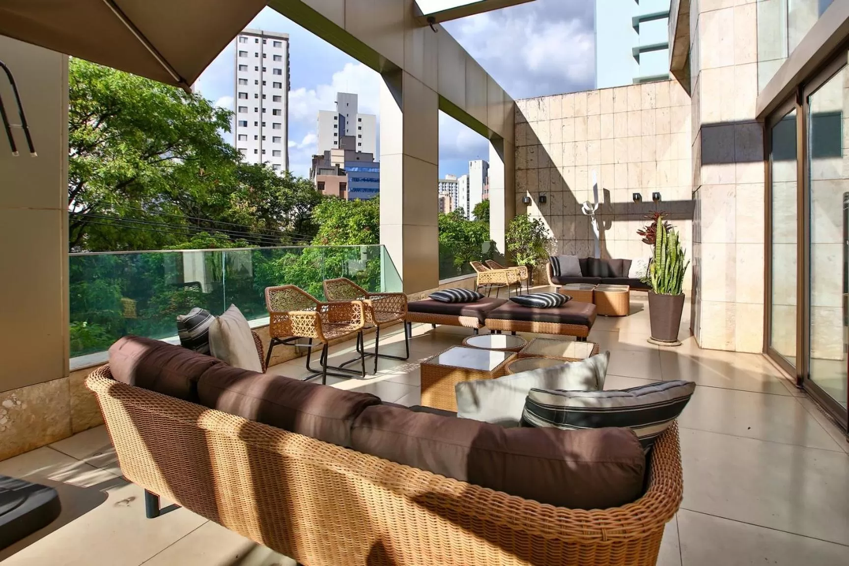 Balcony/Terrace in Transamerica Belo Horizonte Lourdes