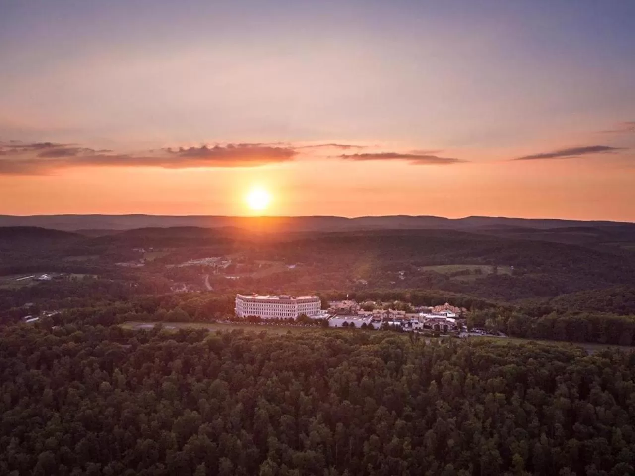 Natural landscape in Nemacolin