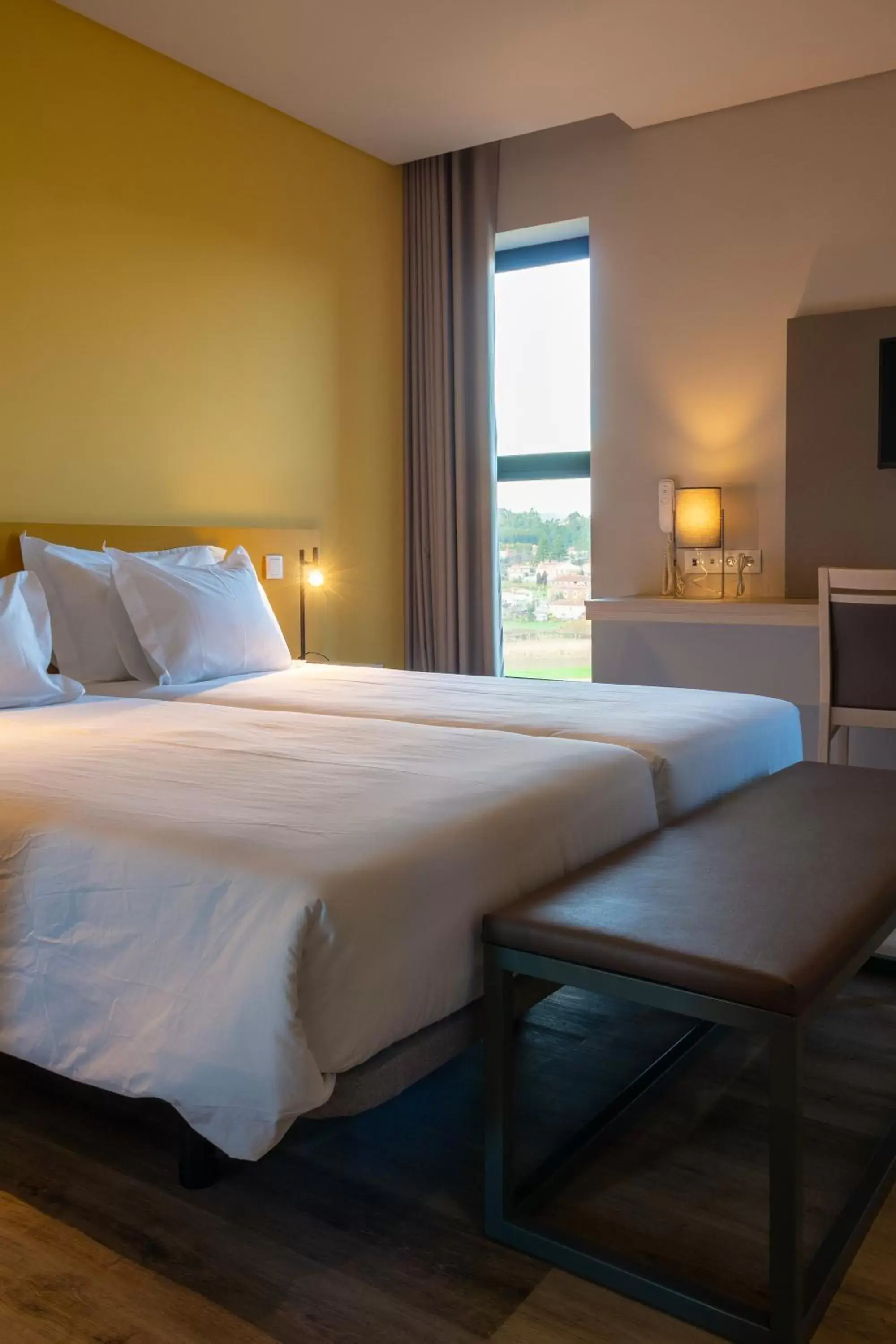Bed in Meu Hotel Porto Gandra
