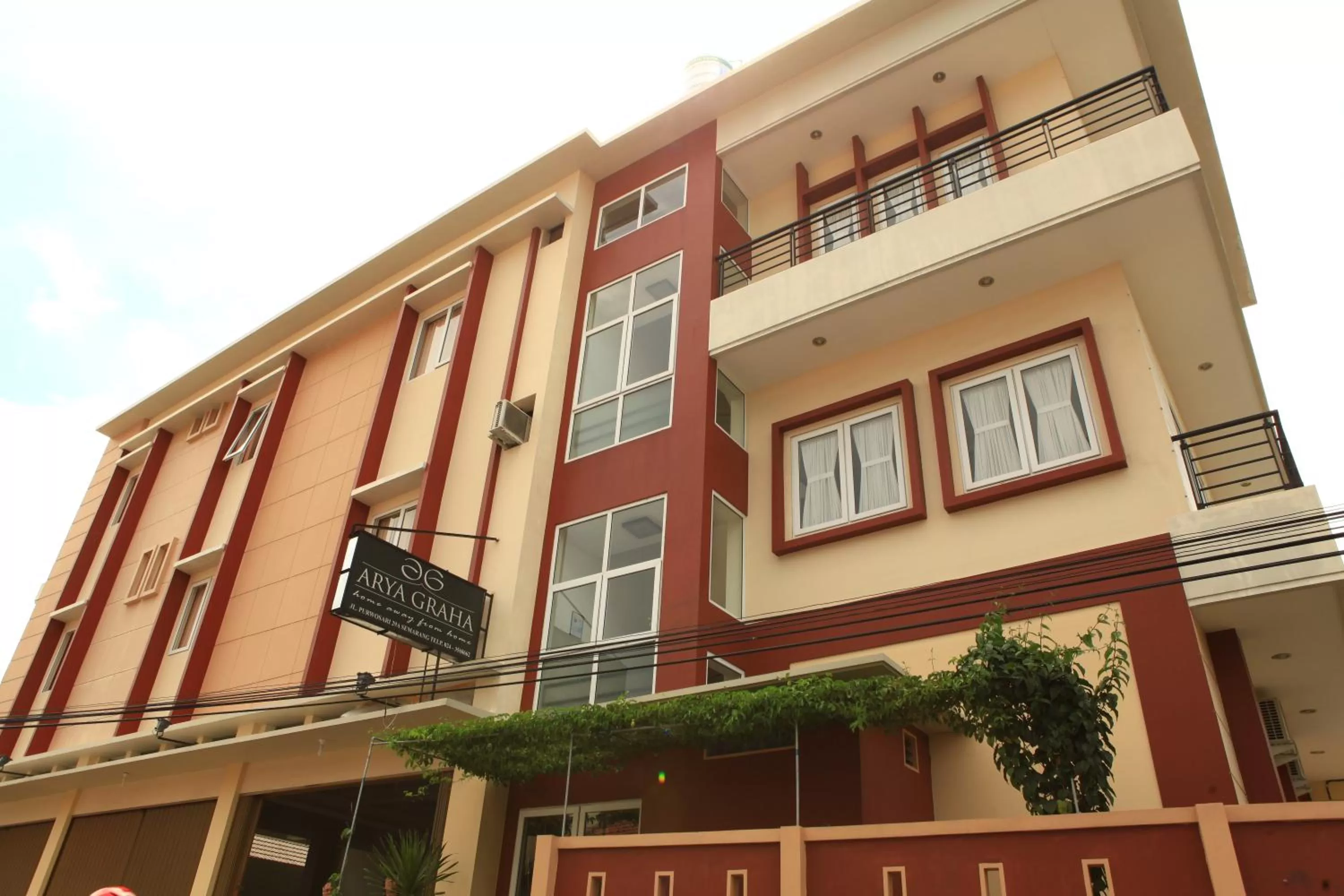 Facade/entrance, Property Building in Arya Graha Semarang