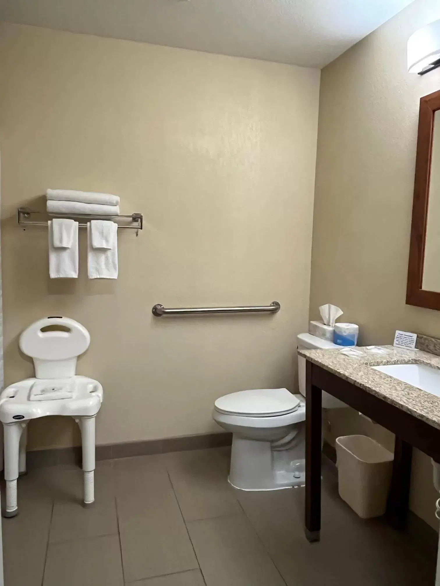 Toilet, Bathroom in Quality Inn & Suites Bradford