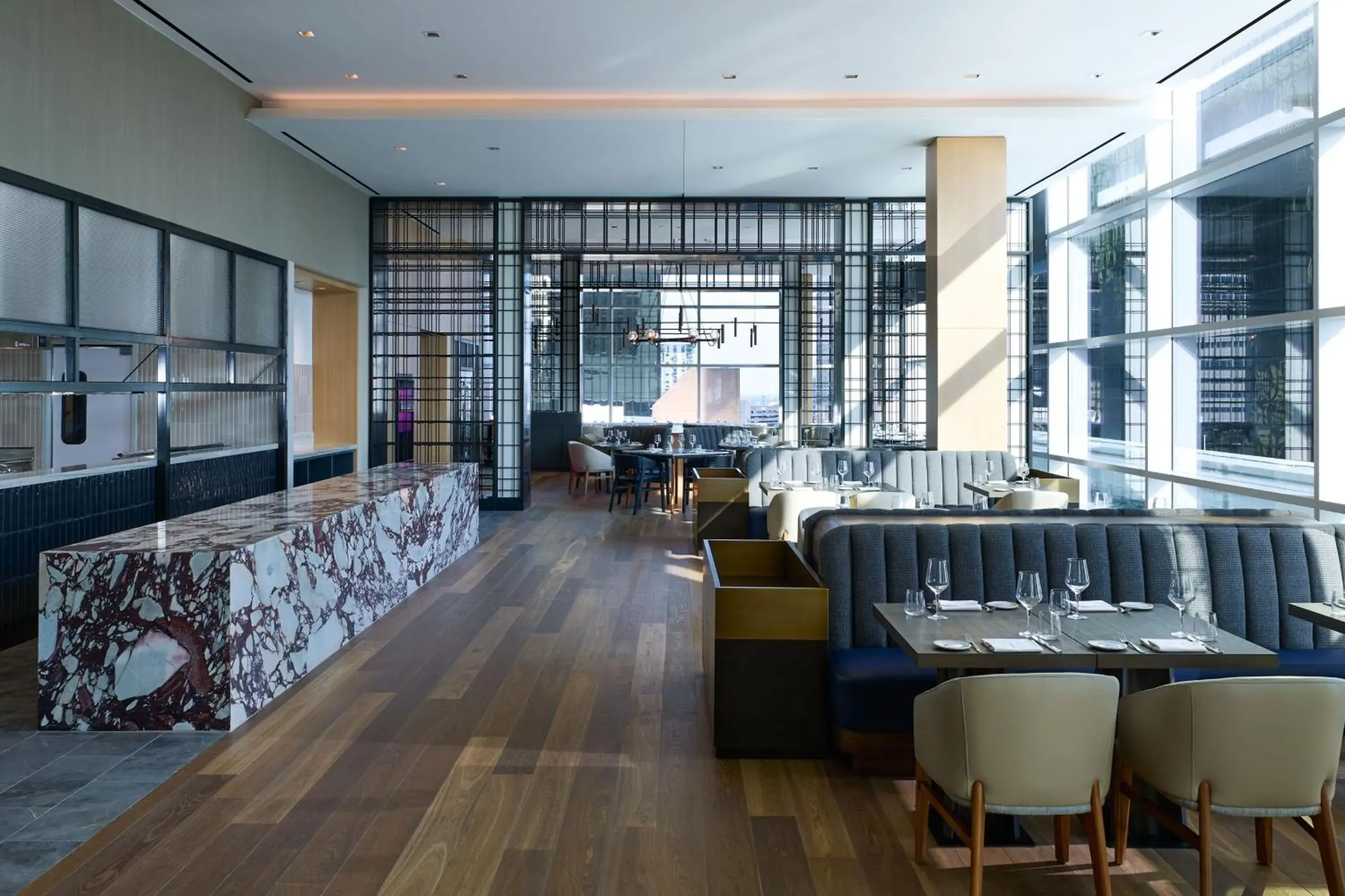 Kitchen or kitchenette, Restaurant/Places to Eat in JW Marriott Dallas Arts District