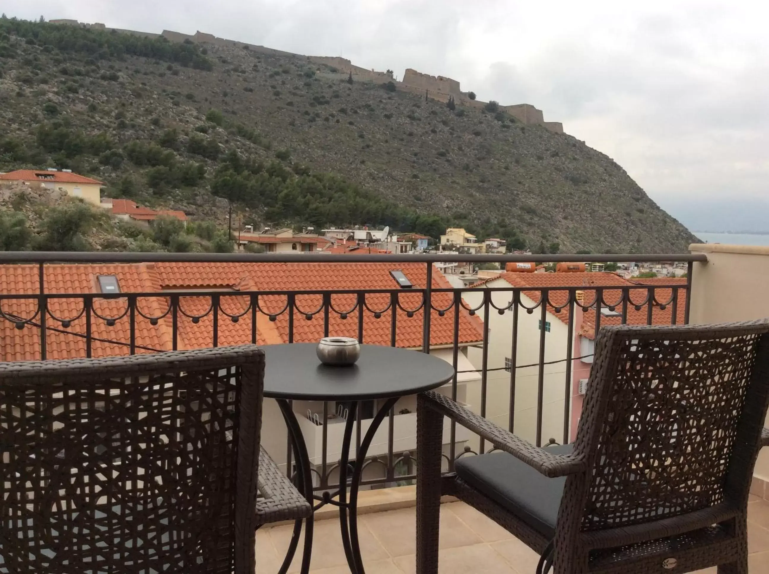View (from property/room), Balcony/Terrace in Aerinon Guesthouse