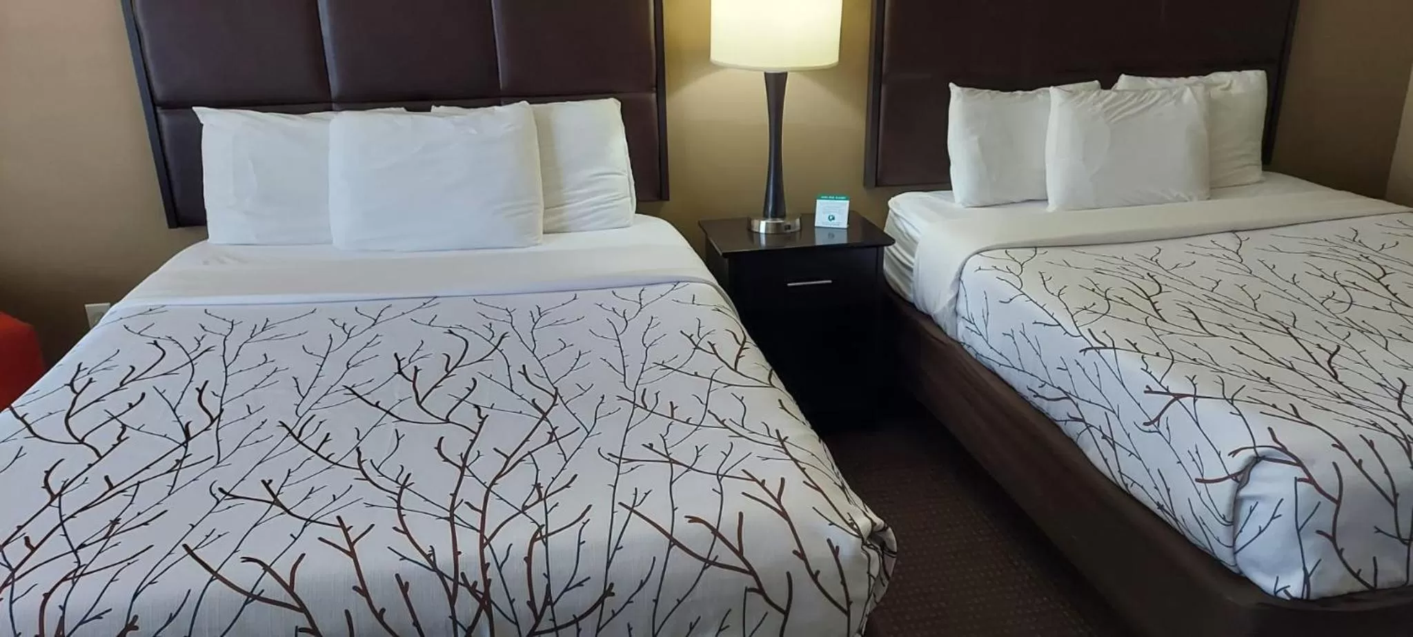 Bed in Parkwood Inn & Suites