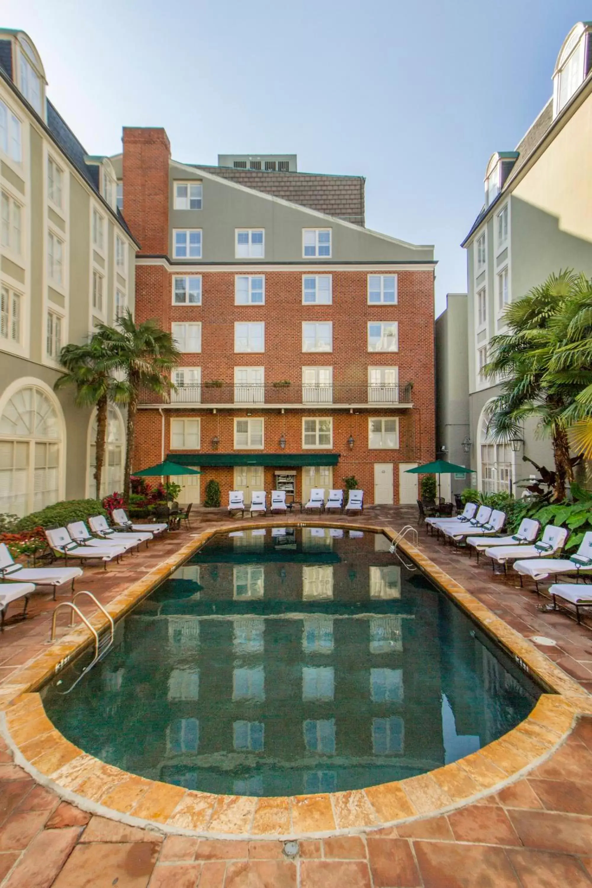 Swimming pool, Property Building in Bourbon Orleans Hotel