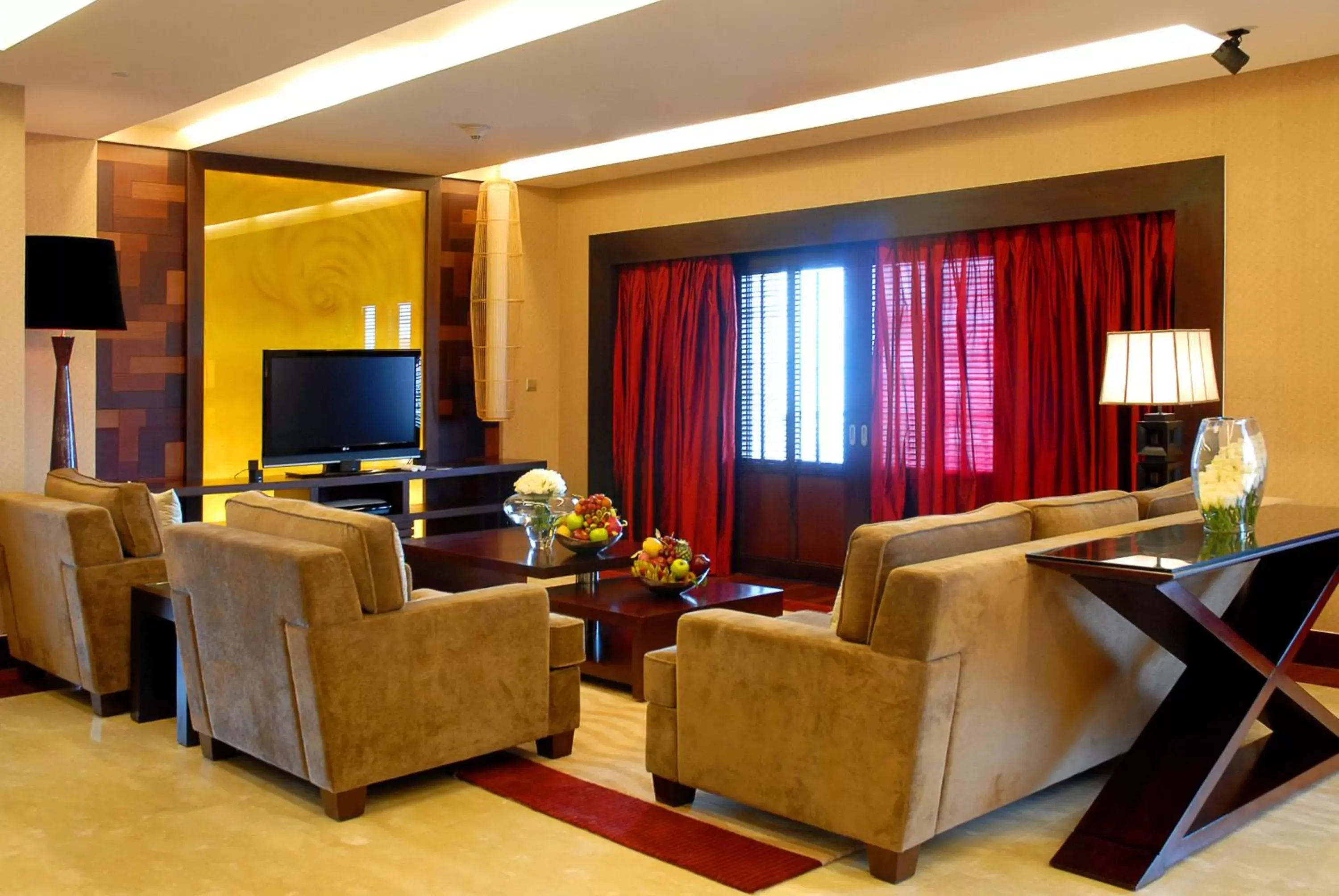 TV and multimedia, Seating Area in InterContinental Hanoi Westlake, an IHG Hotel