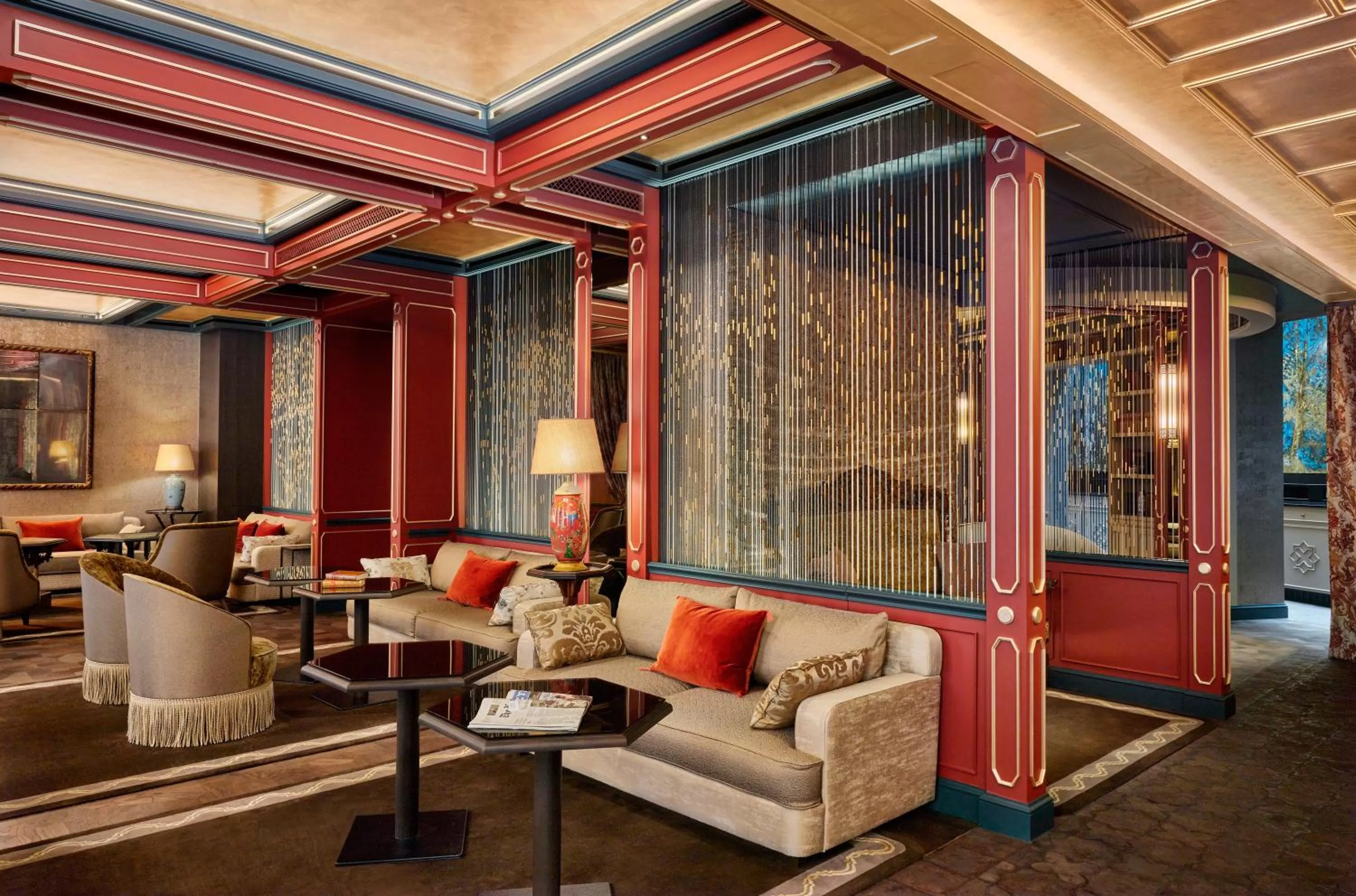 Lobby or reception in Hotel de Montesquieu