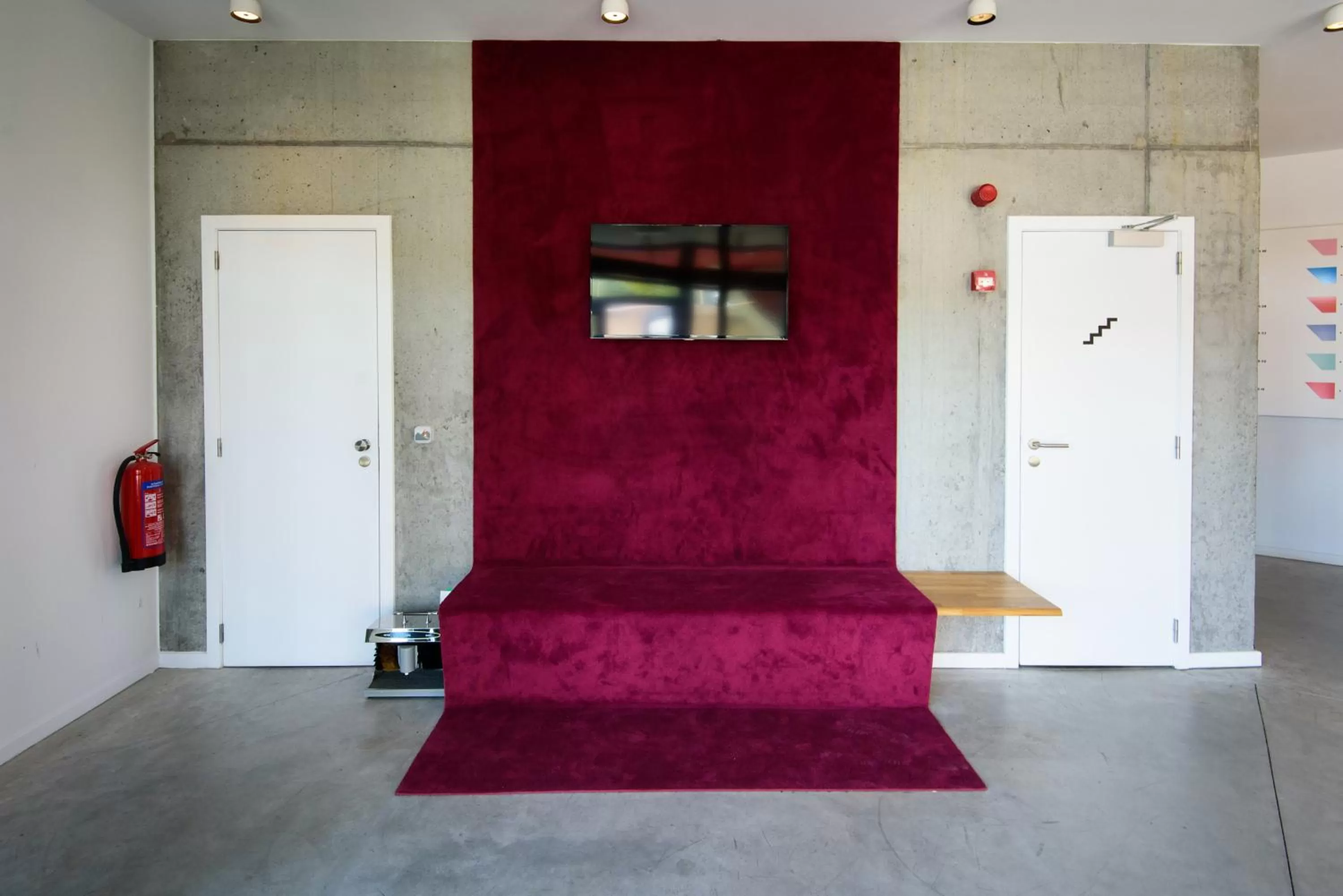 Decorative detail in Hôtel Belvue