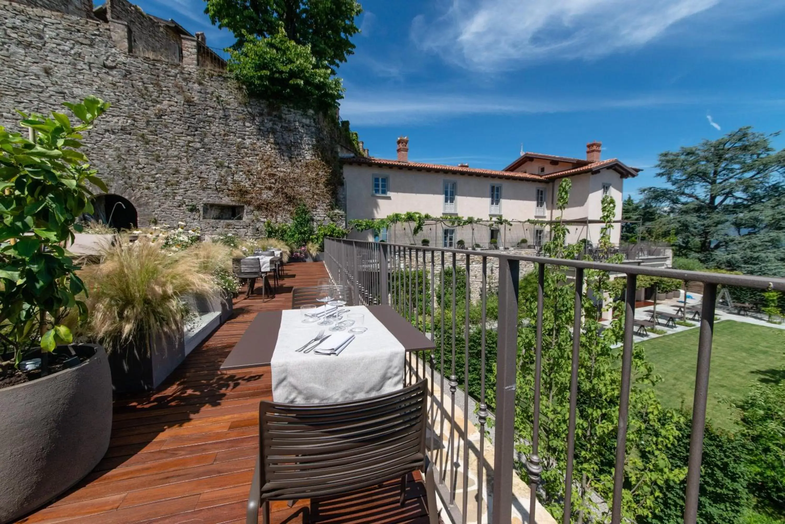 Garden in Relais San Vigilio al Castello