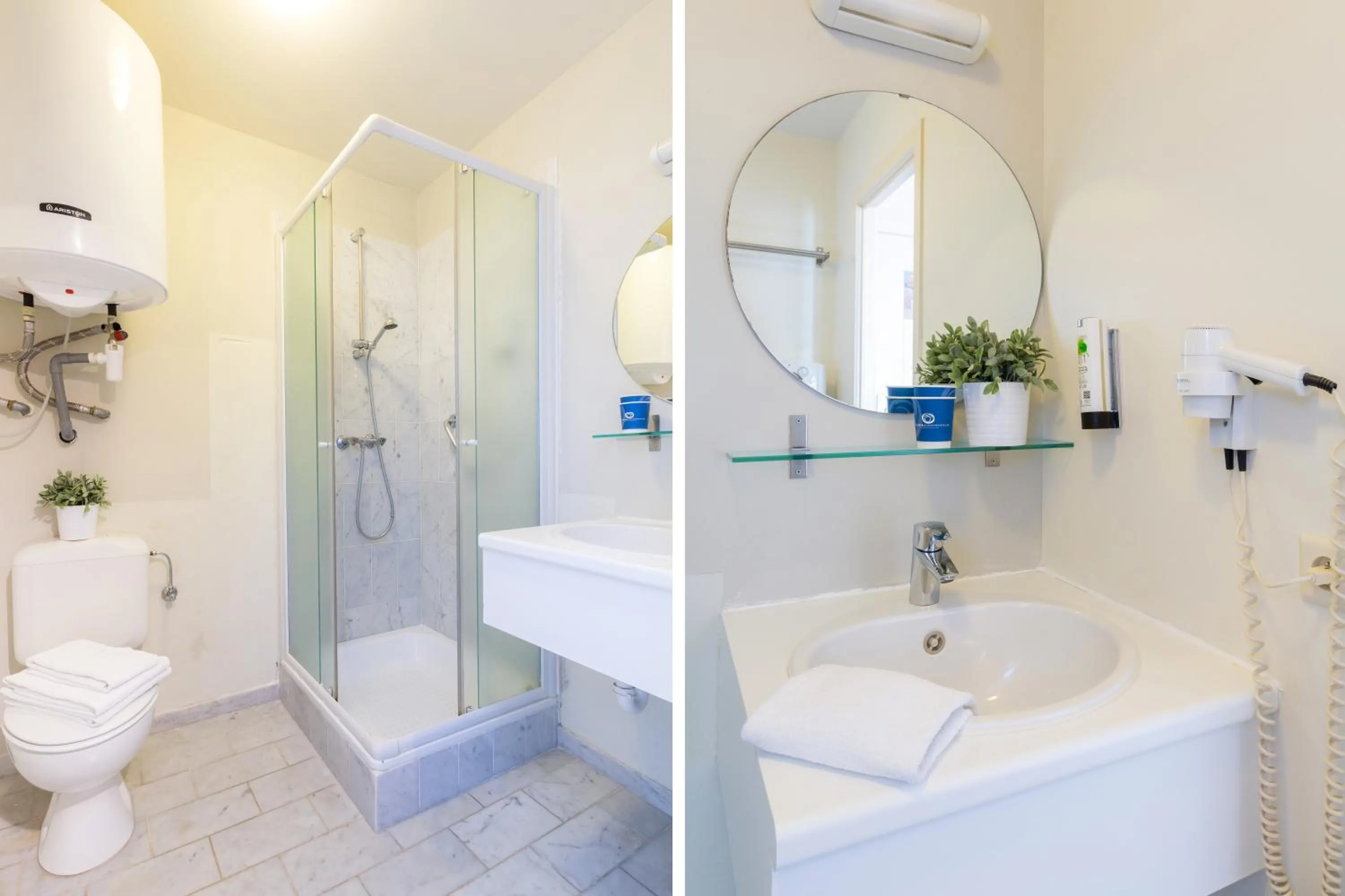 Decorative detail, Bathroom in Aparthotel Blankenberge