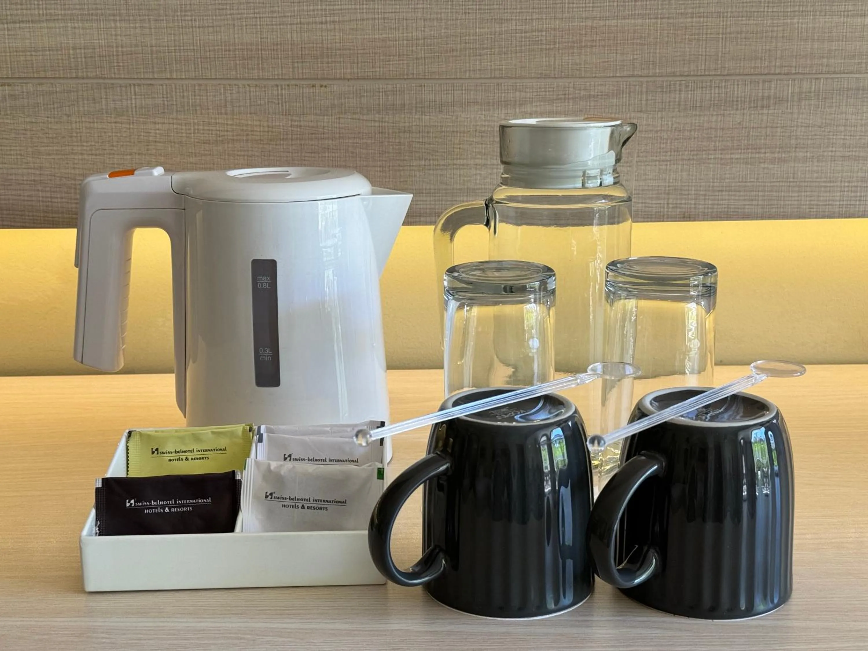 Coffee/tea facilities in Swiss-Belhotel Tuban Bali