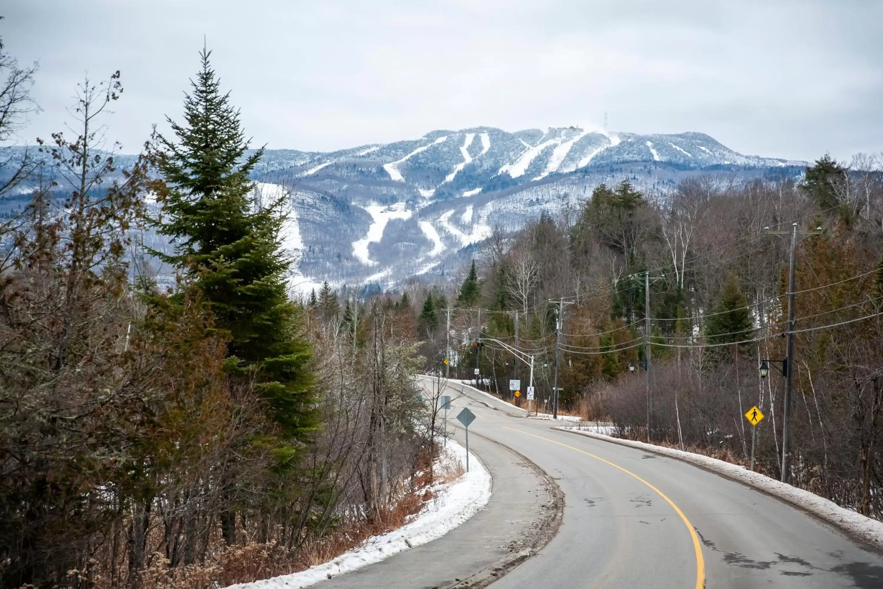 Mountain view in Suites du Lac Moore