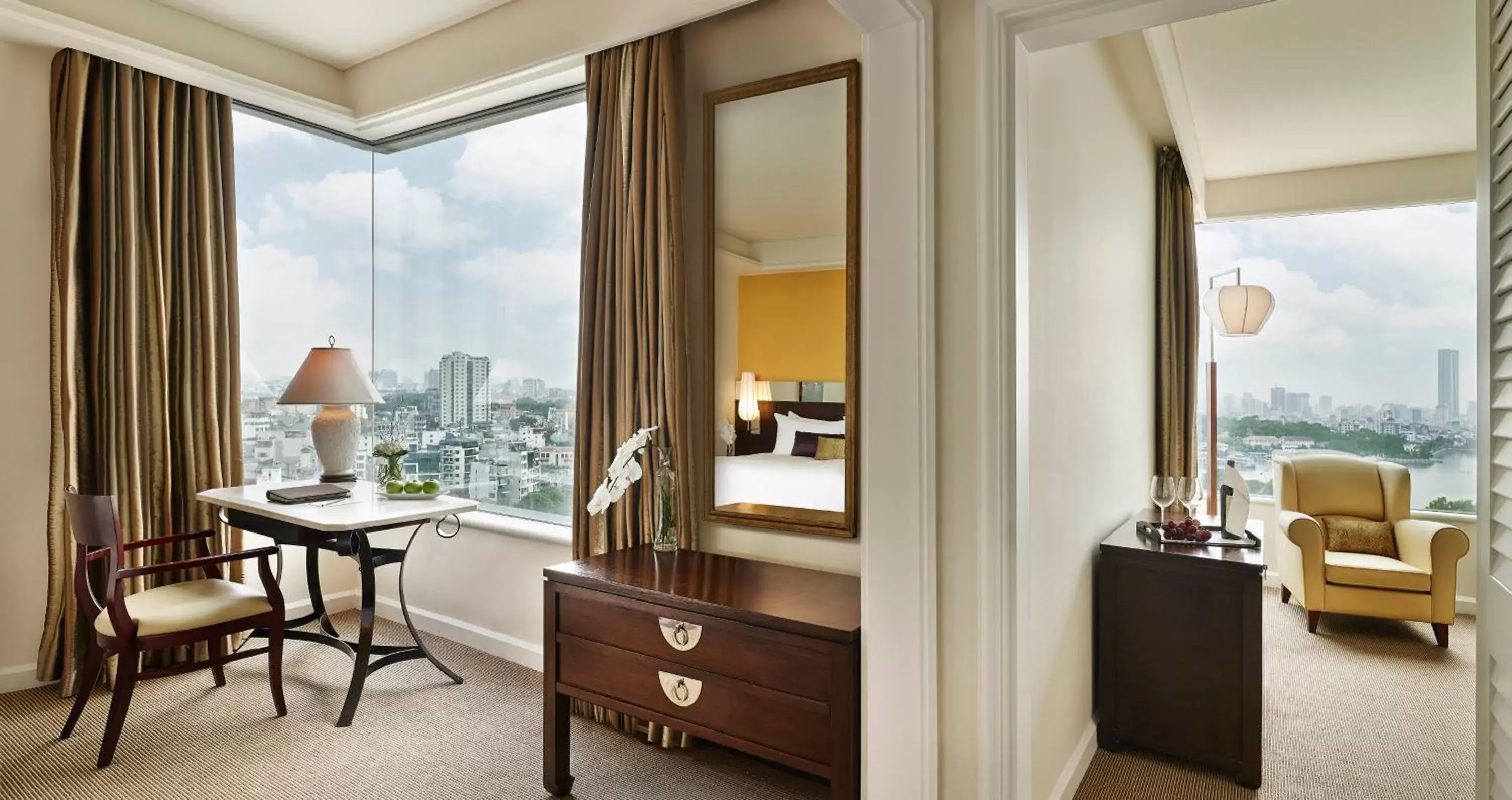 Living room in Pan Pacific Hanoi