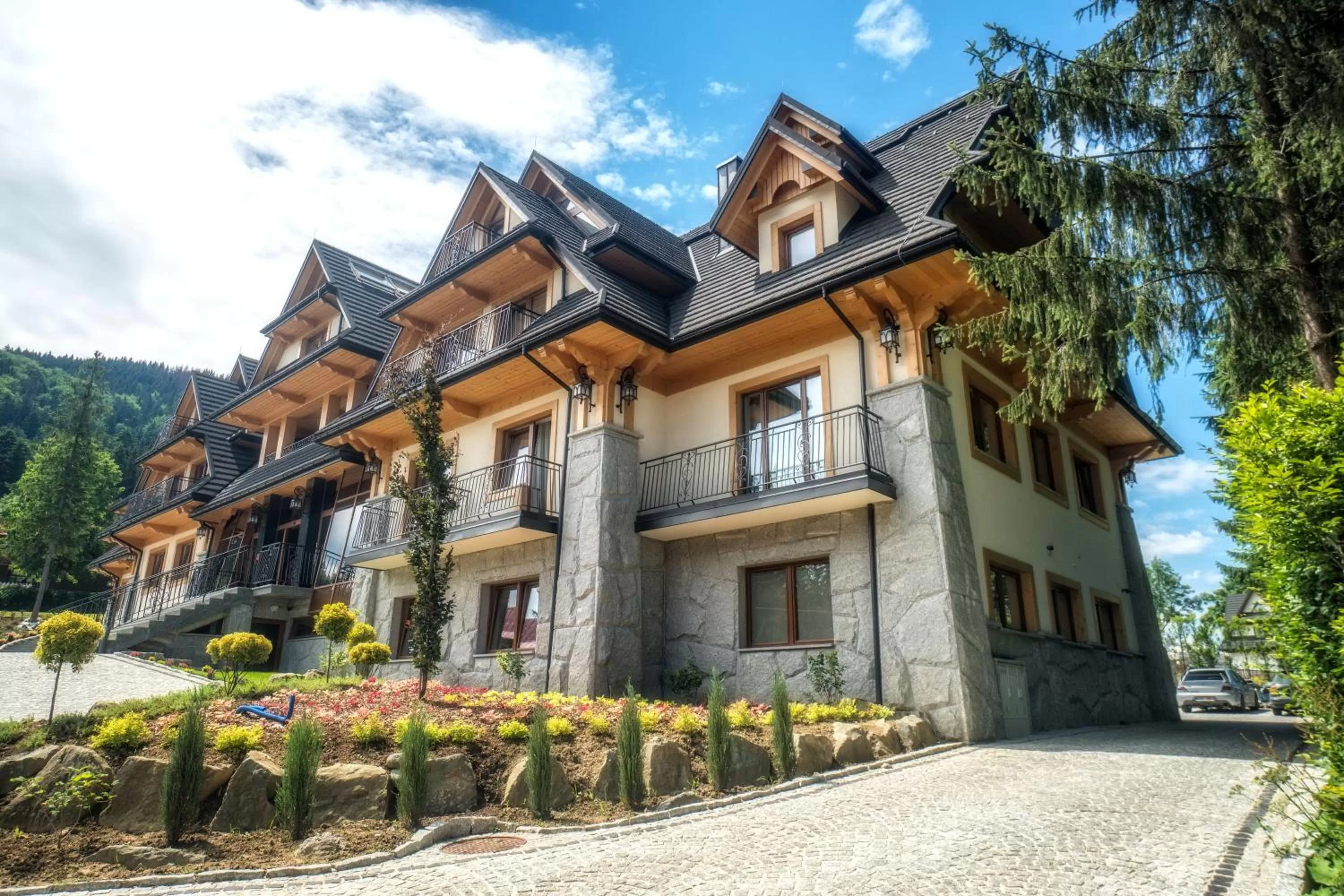 Facade/entrance in Gold Hotel