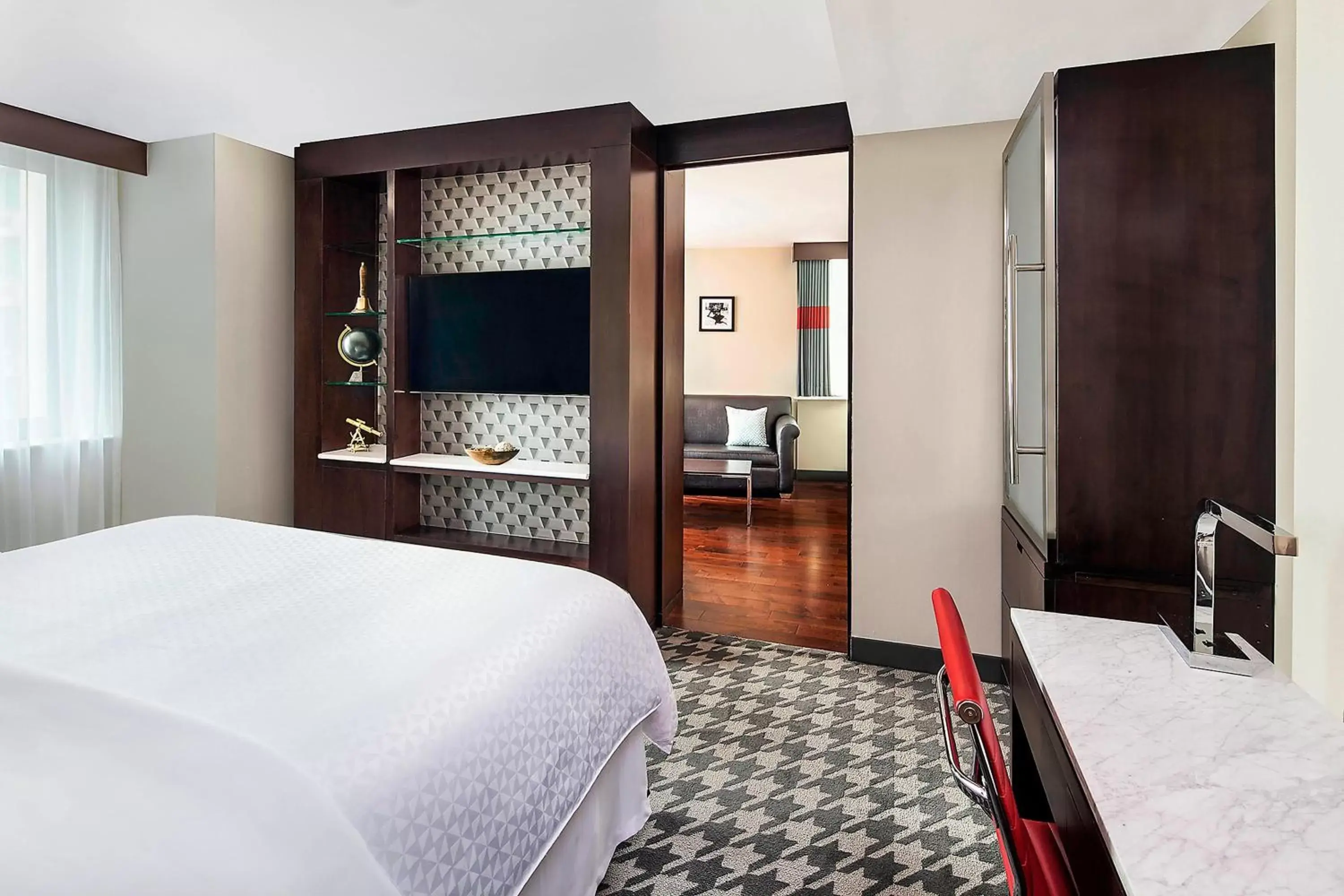 Bedroom, Bed in Four Points by Sheraton New York Downtown