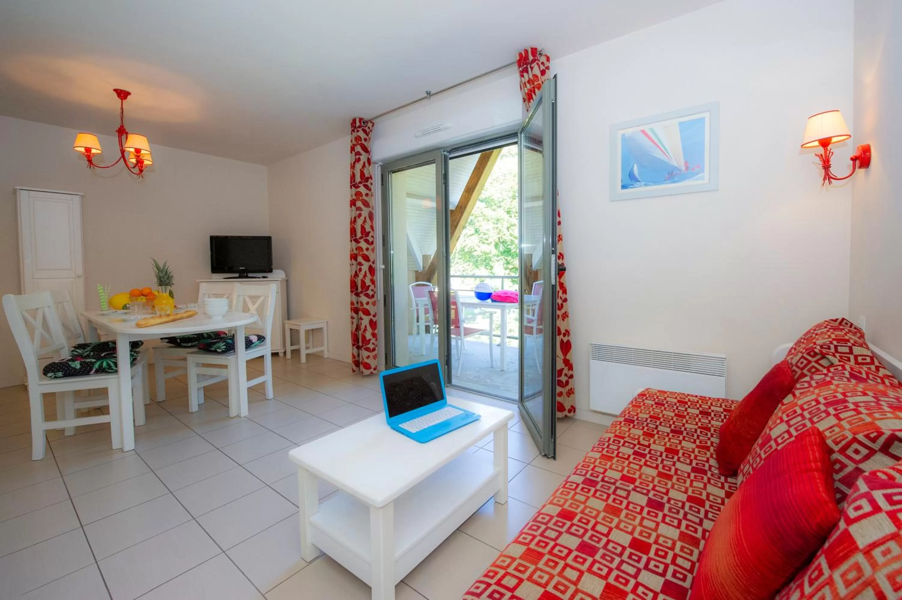 Seating Area in Goélia Résidence Du Parc