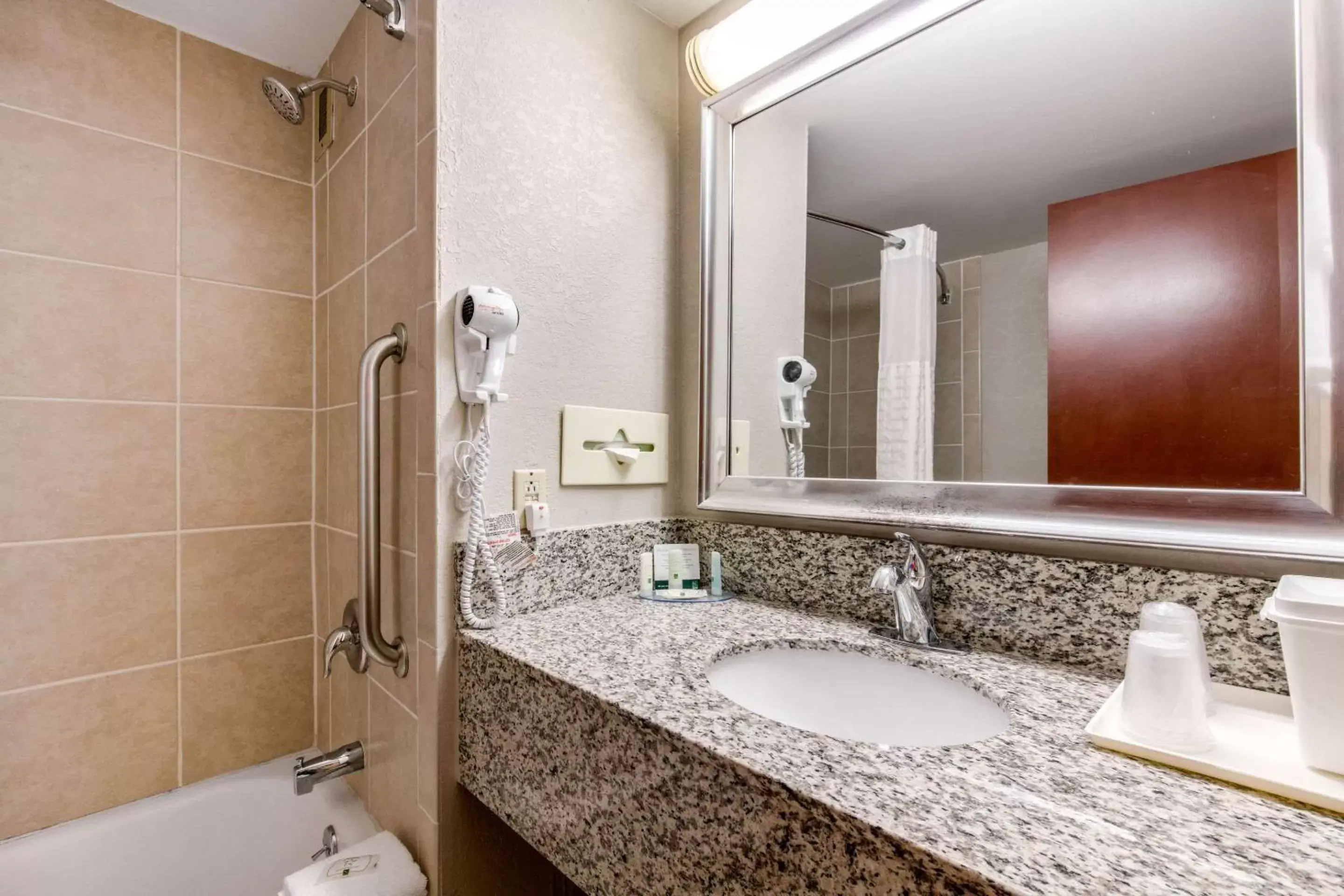 Bedroom, Bathroom in Quality Inn Opryland Area