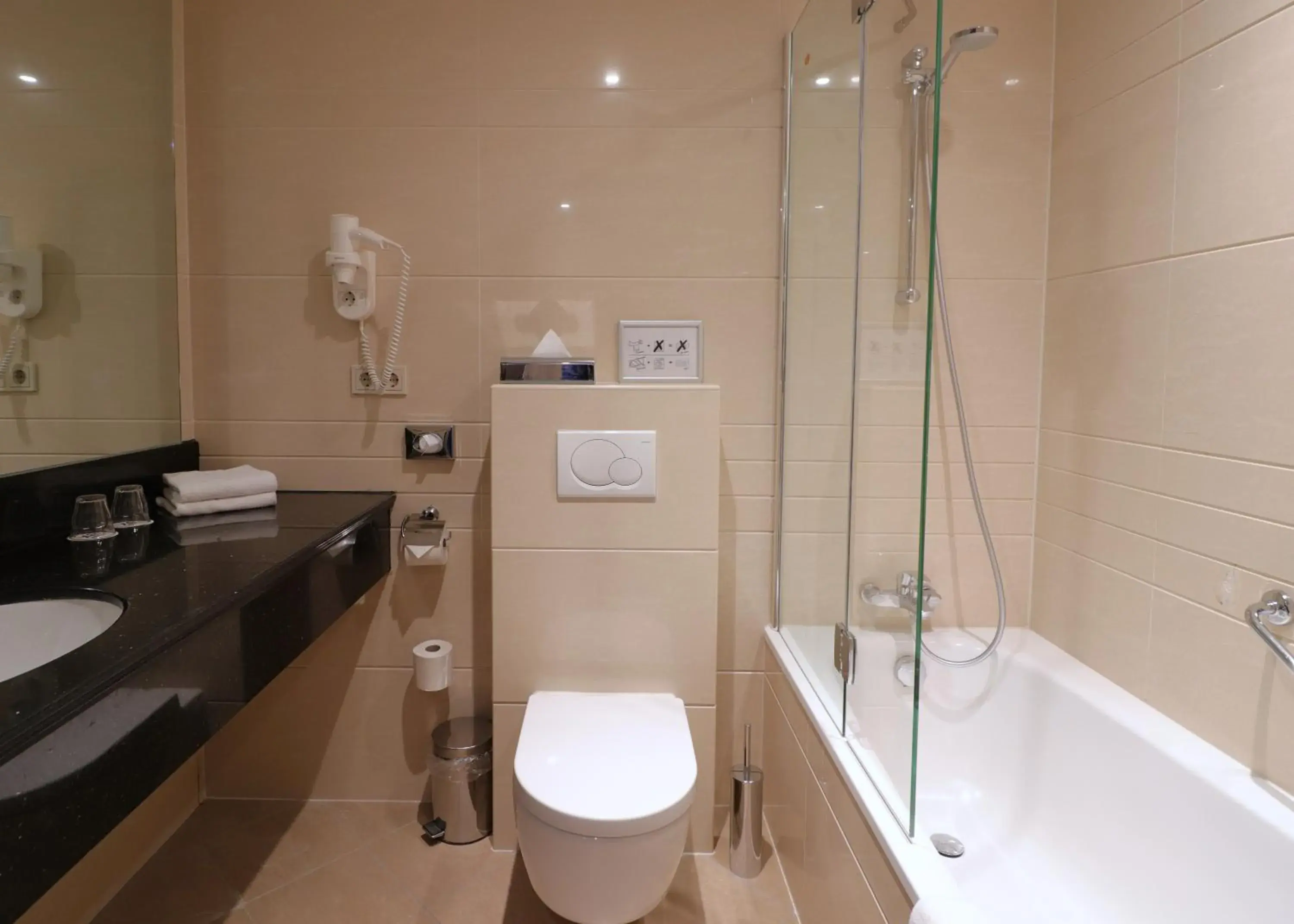 Bathroom in XO Hotels Blue Tower
